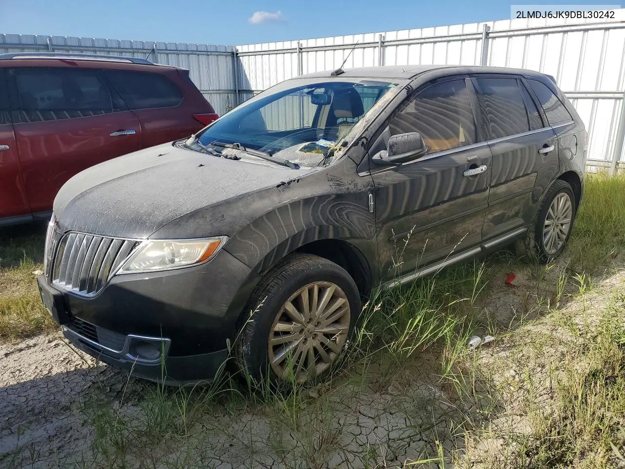 2013 Lincoln Mkx VIN: 2LMDJ6JK9DBL30242 Lot: 58122316