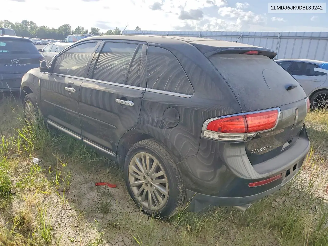 2013 Lincoln Mkx VIN: 2LMDJ6JK9DBL30242 Lot: 58122316