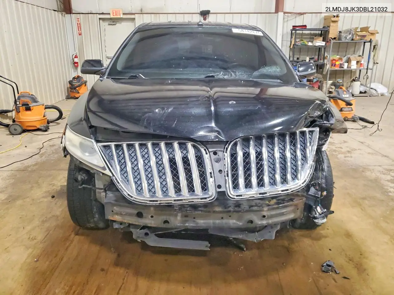 2013 Lincoln Mkx VIN: 2LMDJ8JK3DBL21032 Lot: 58142876