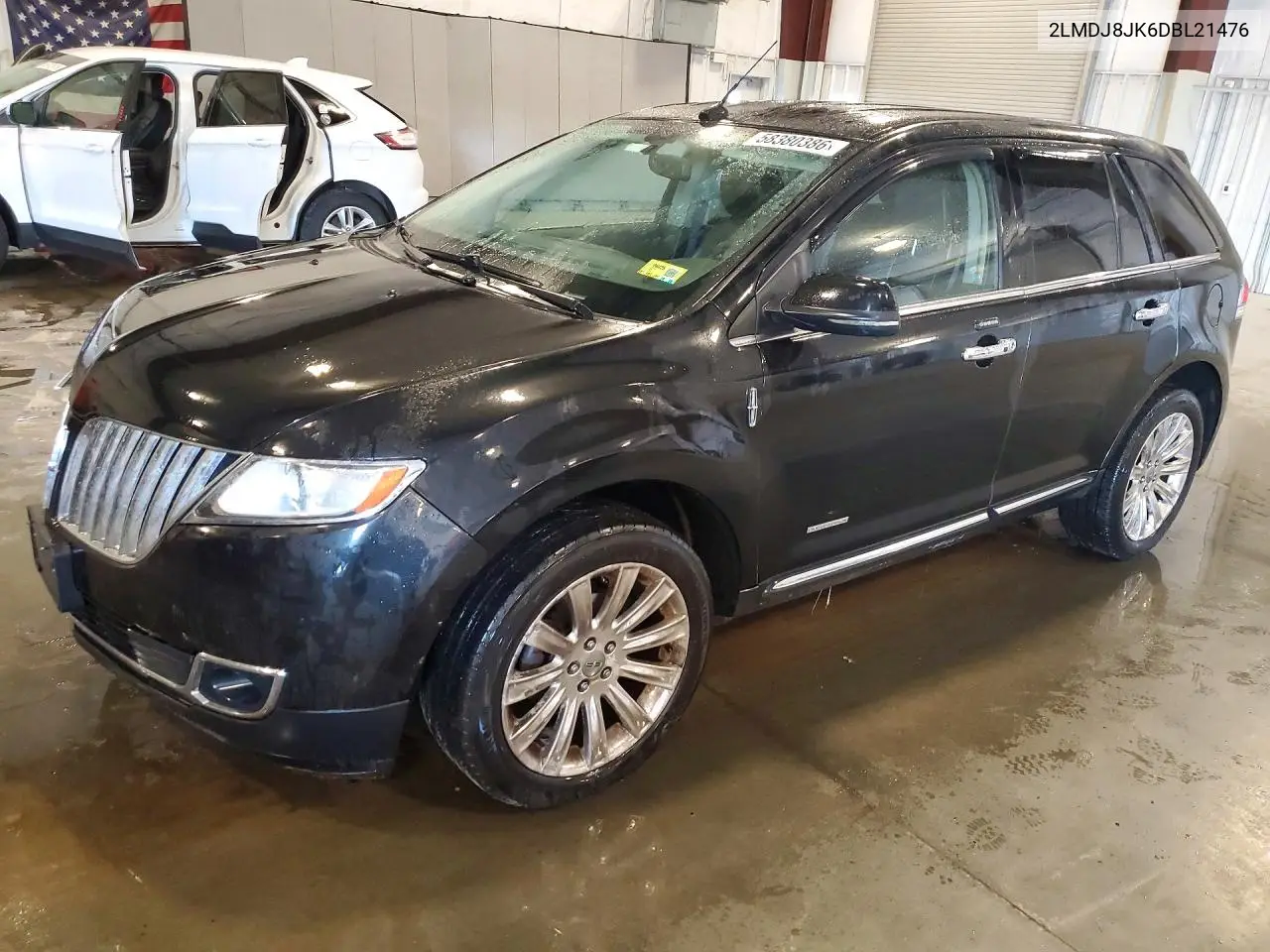 2013 Lincoln Mkx VIN: 2LMDJ8JK6DBL21476 Lot: 58380386