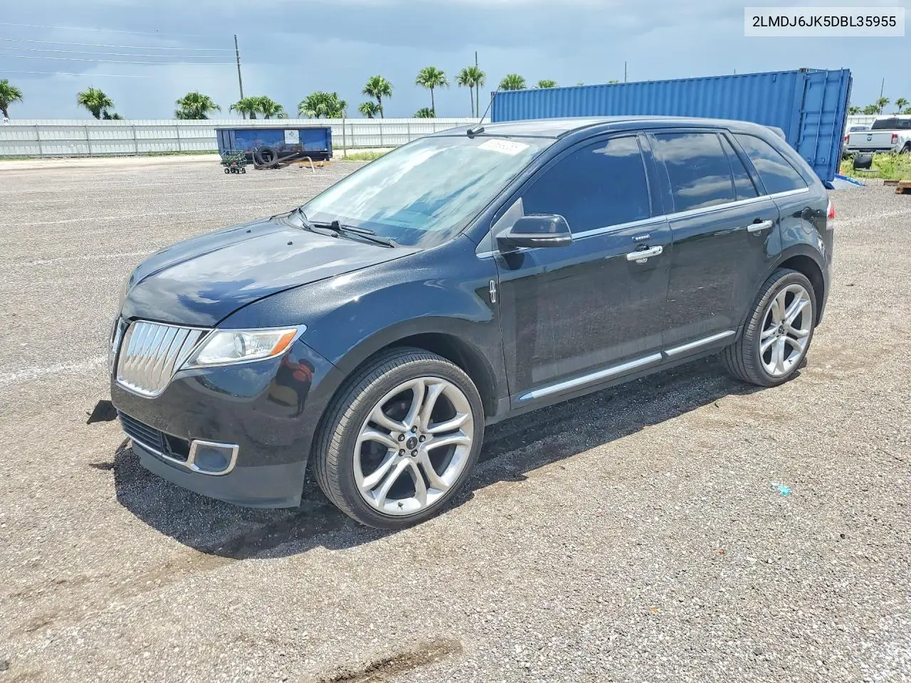 2013 Lincoln Mkx VIN: 2LMDJ6JK5DBL35955 Lot: 58699386
