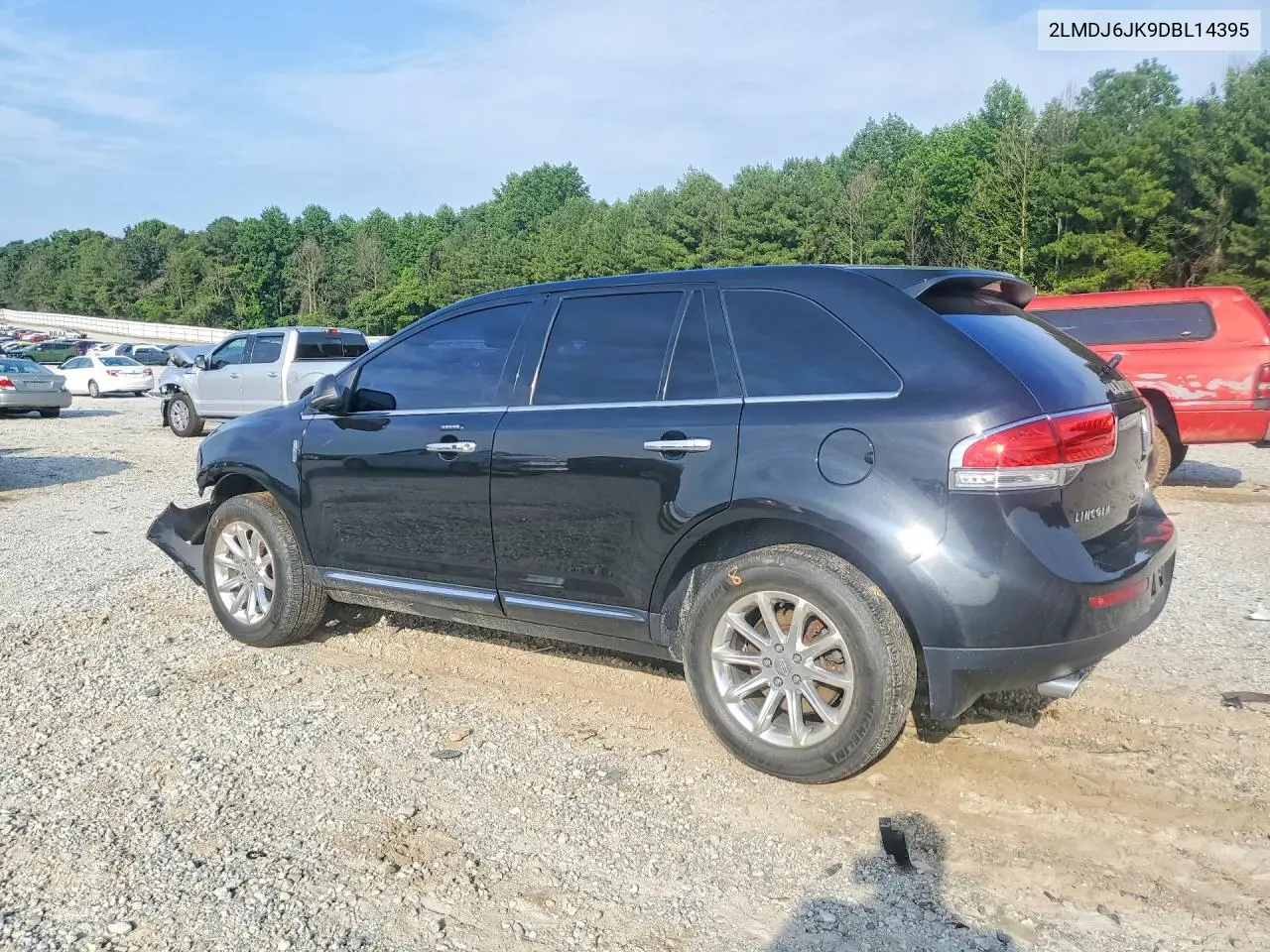 2013 Lincoln Mkx VIN: 2LMDJ6JK9DBL14395 Lot: 58930826