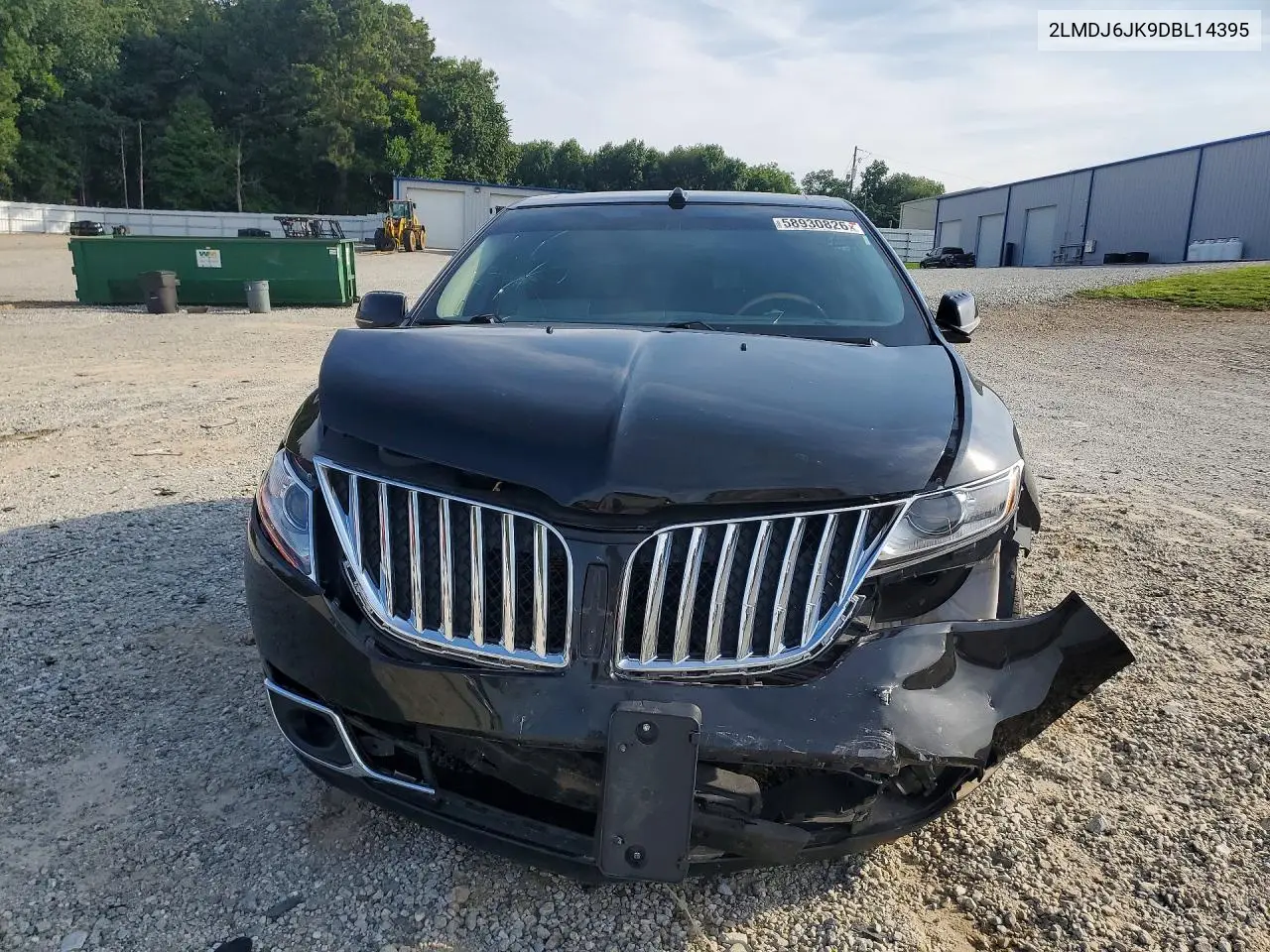 2013 Lincoln Mkx VIN: 2LMDJ6JK9DBL14395 Lot: 58930826
