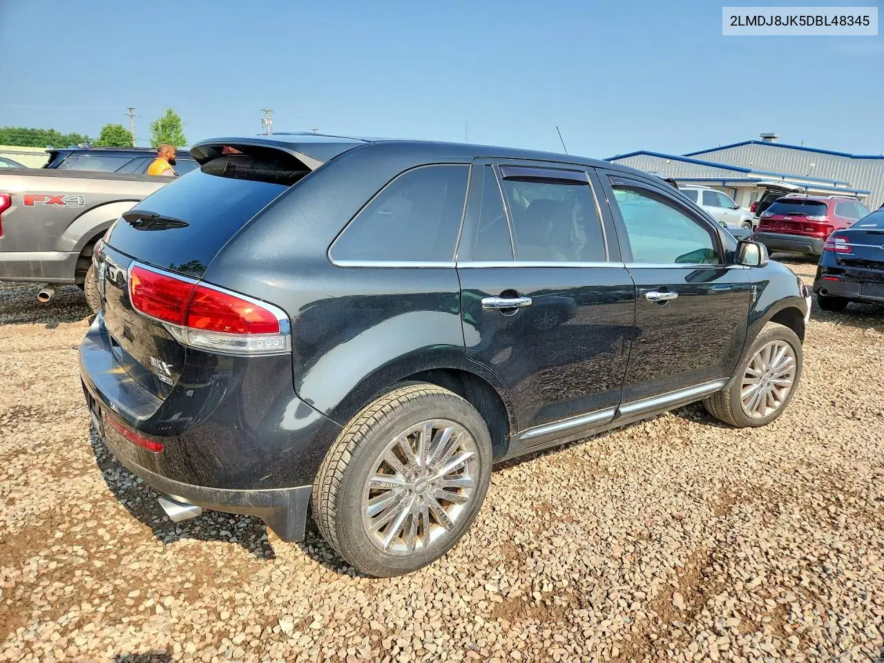 2013 Lincoln Mkx VIN: 2LMDJ8JK5DBL48345 Lot: 59238526