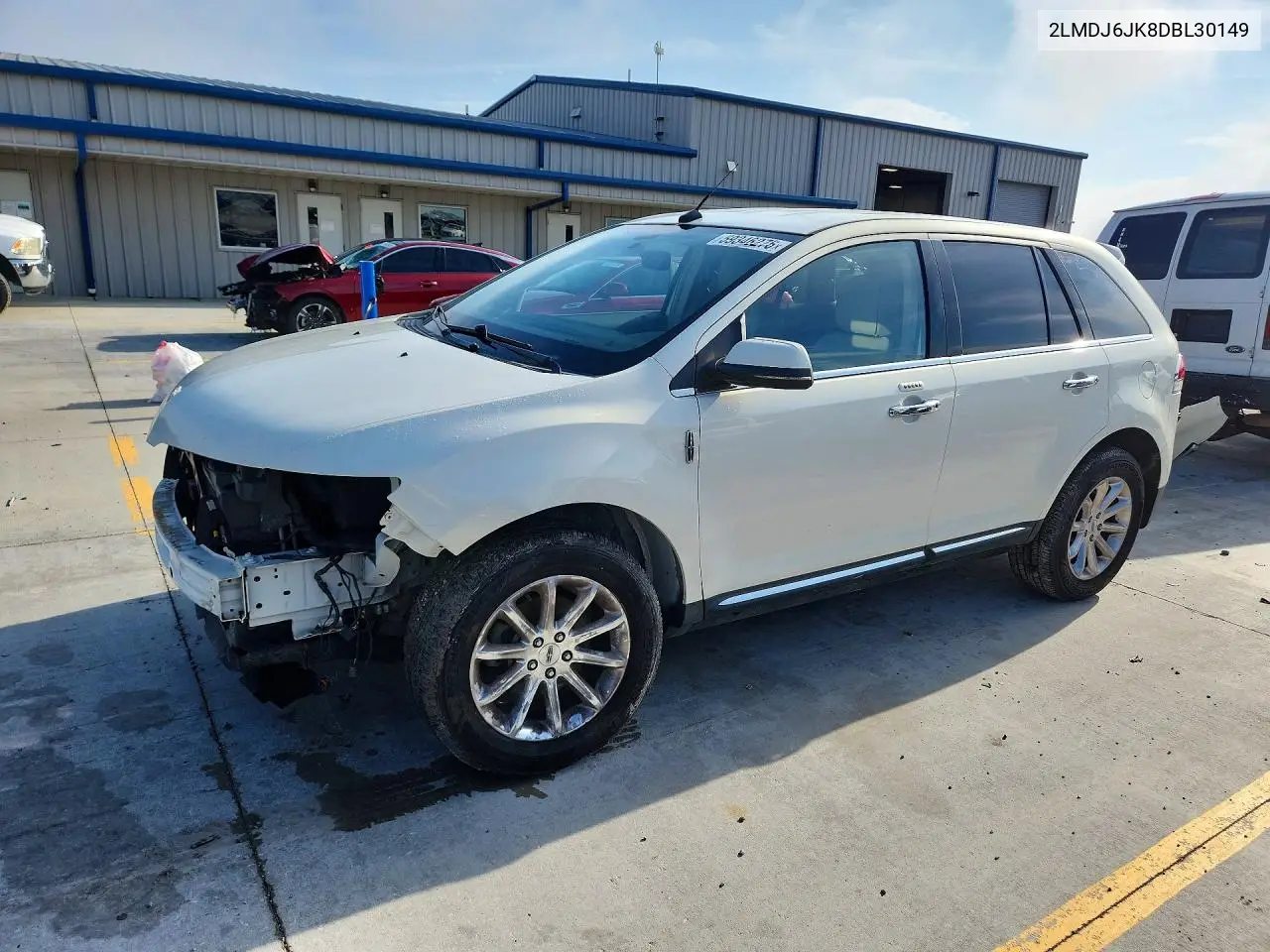 2013 Lincoln Mkx VIN: 2LMDJ6JK8DBL30149 Lot: 59346276
