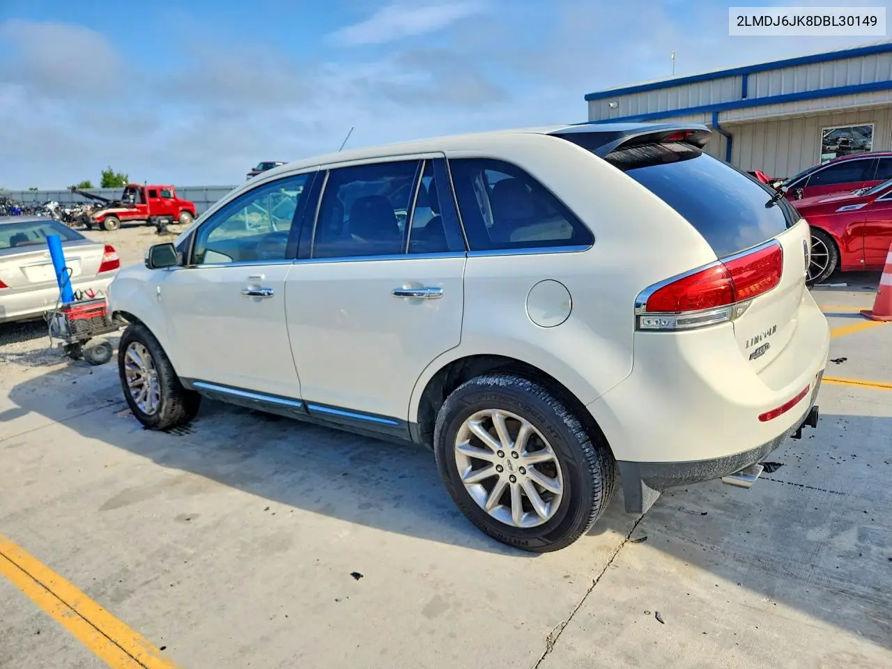 2013 Lincoln Mkx VIN: 2LMDJ6JK8DBL30149 Lot: 59346276