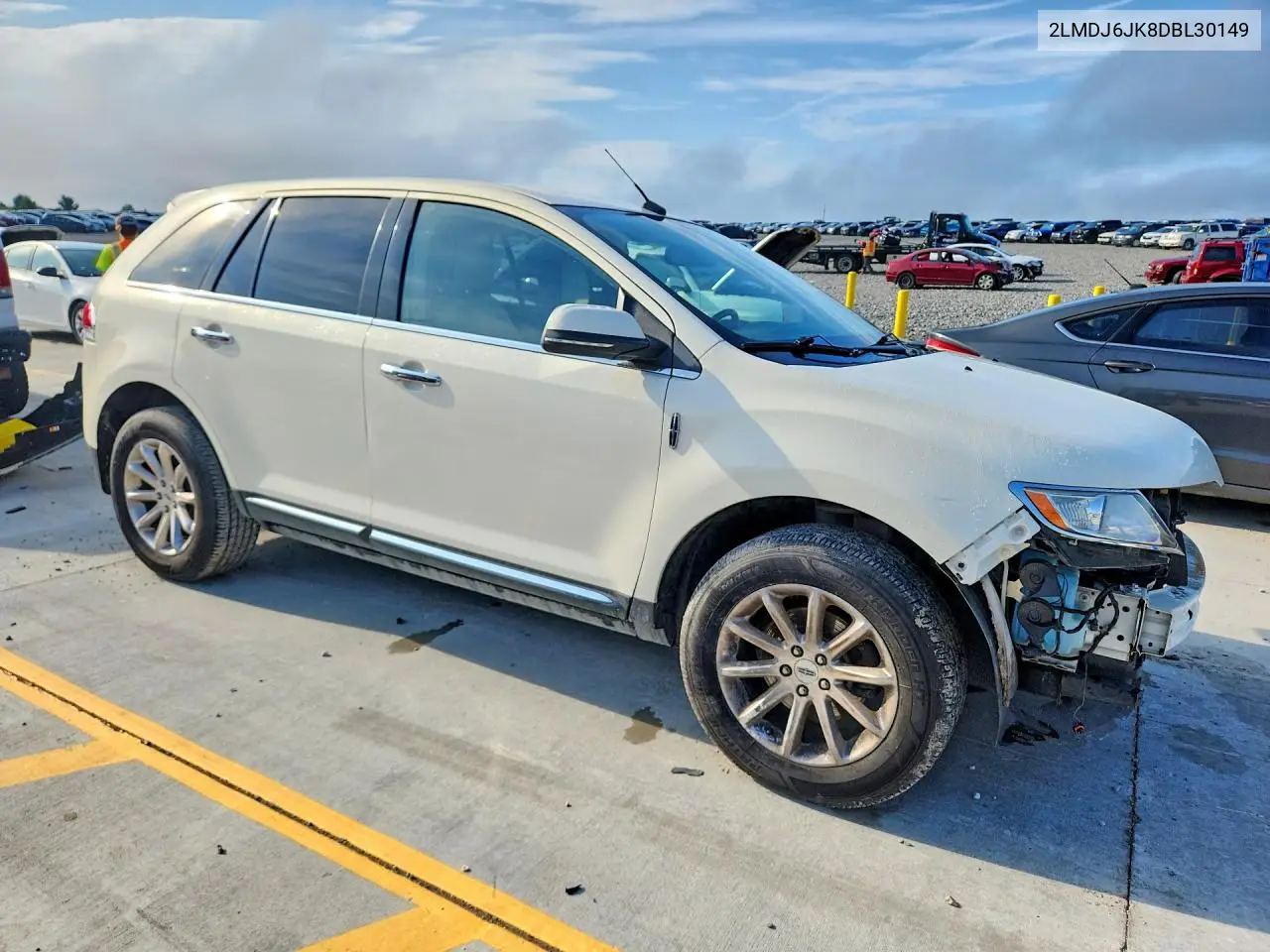 2013 Lincoln Mkx VIN: 2LMDJ6JK8DBL30149 Lot: 59346276