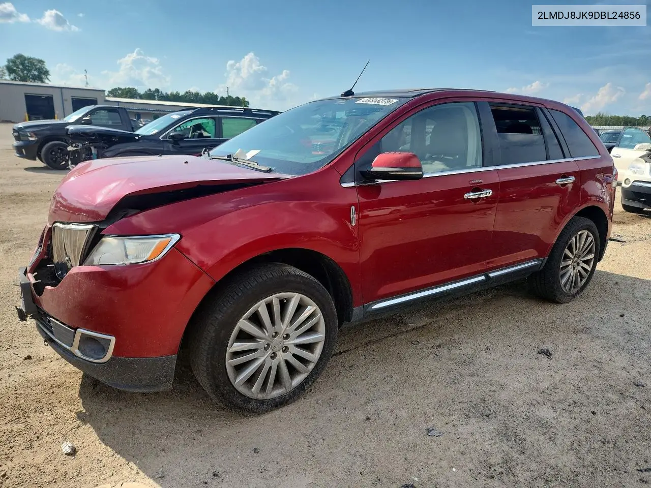 2013 Lincoln Mkx VIN: 2LMDJ8JK9DBL24856 Lot: 59358376