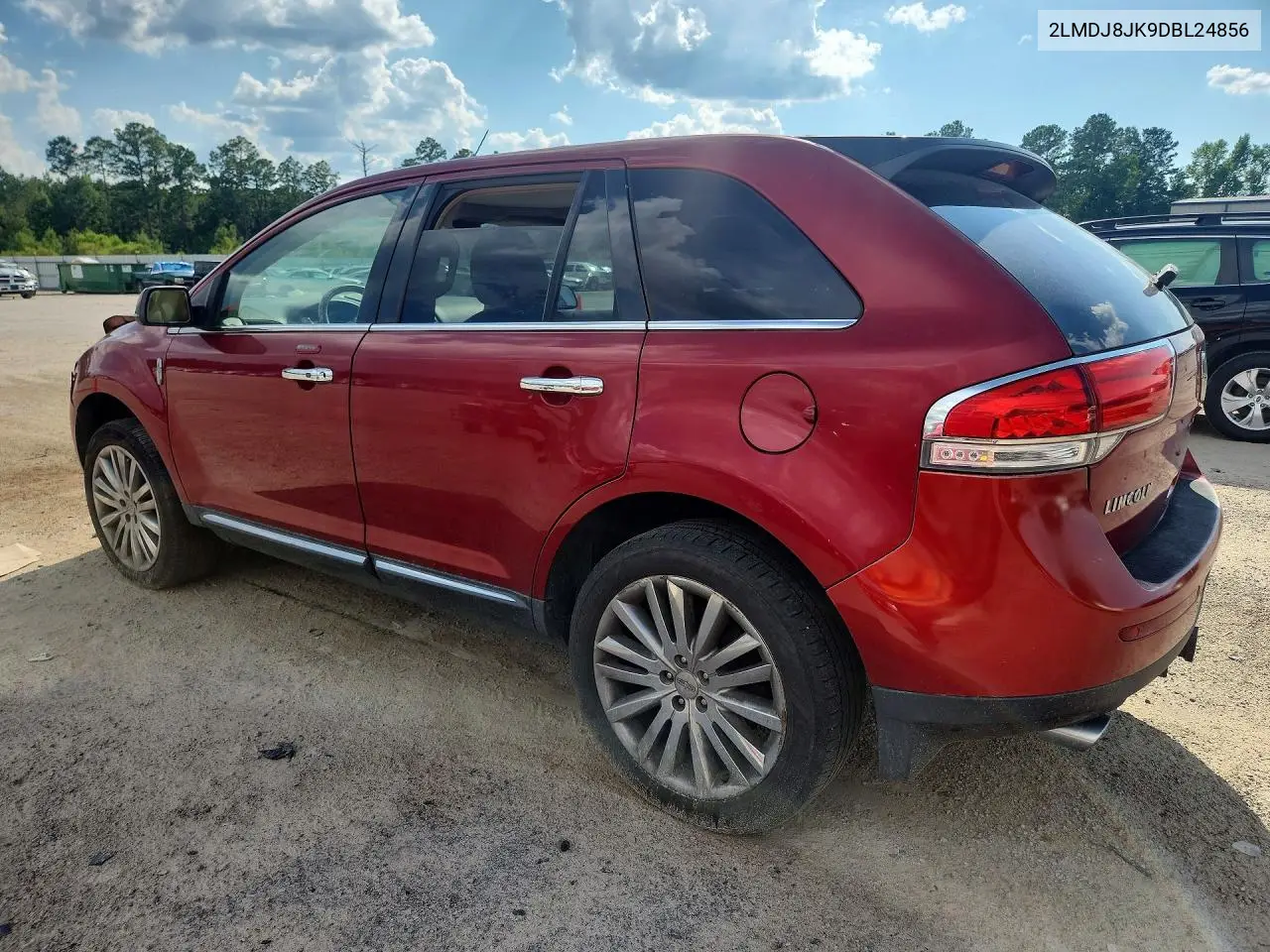 2013 Lincoln Mkx VIN: 2LMDJ8JK9DBL24856 Lot: 59358376