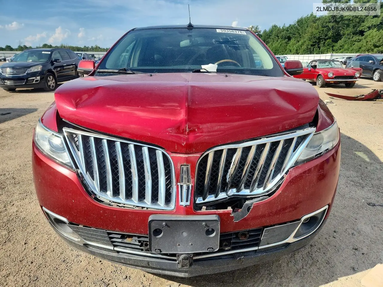 2013 Lincoln Mkx VIN: 2LMDJ8JK9DBL24856 Lot: 59358376