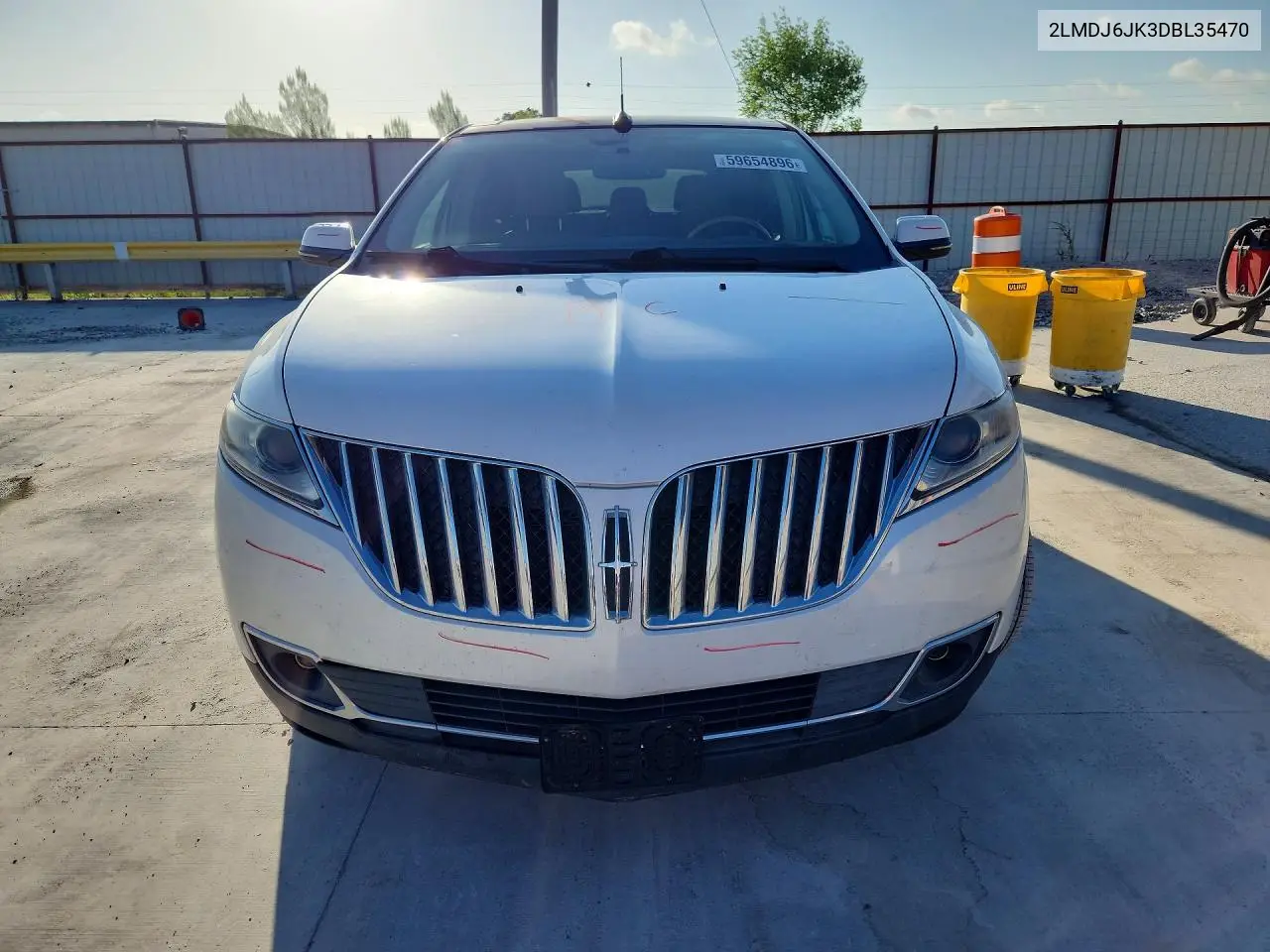 2013 Lincoln Mkx VIN: 2LMDJ6JK3DBL35470 Lot: 59654896
