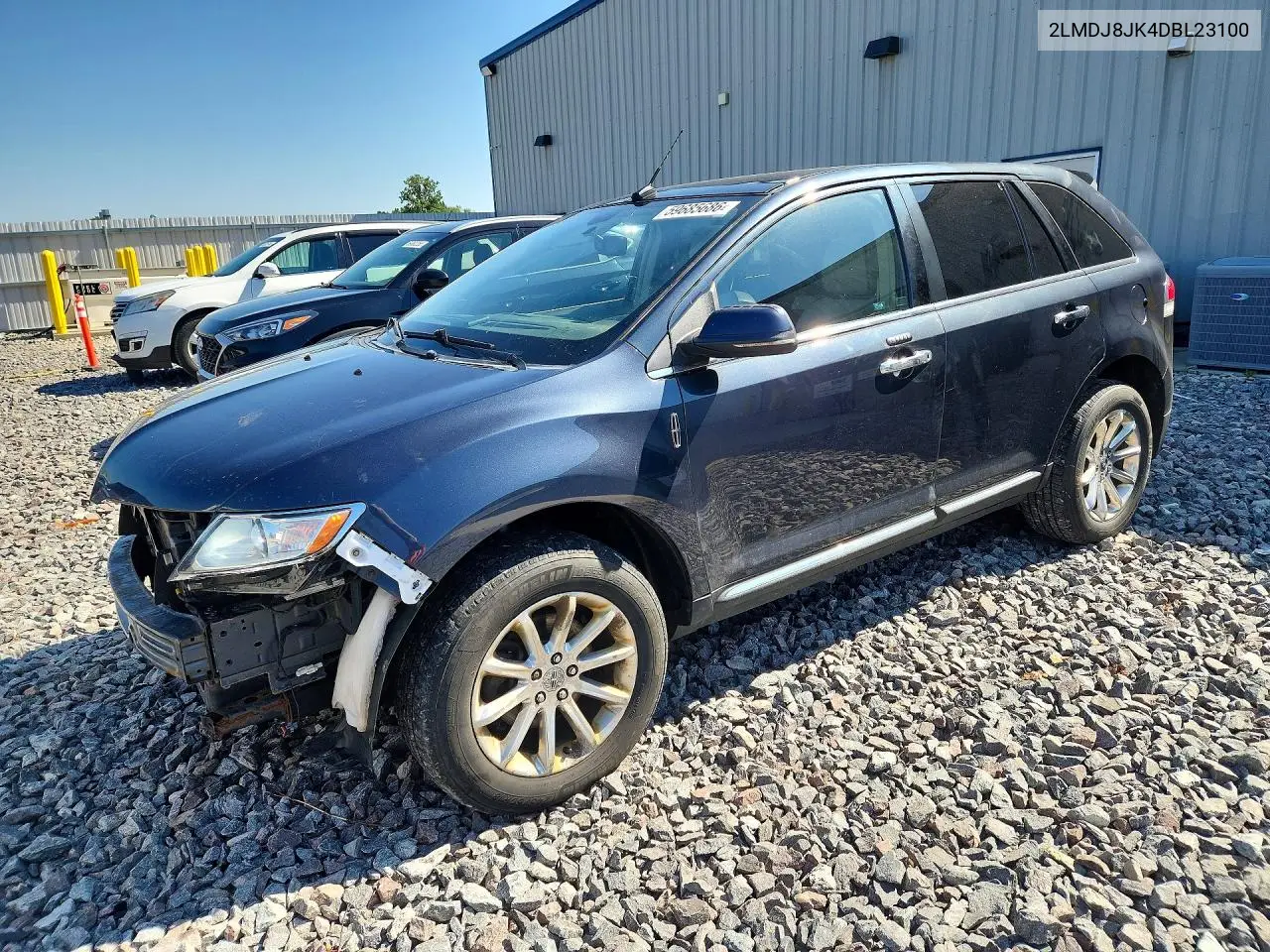 2013 Lincoln Mkx VIN: 2LMDJ8JK4DBL23100 Lot: 59685686