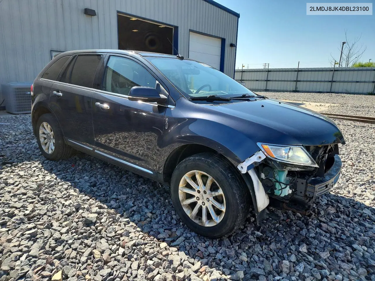 2013 Lincoln Mkx VIN: 2LMDJ8JK4DBL23100 Lot: 59685686