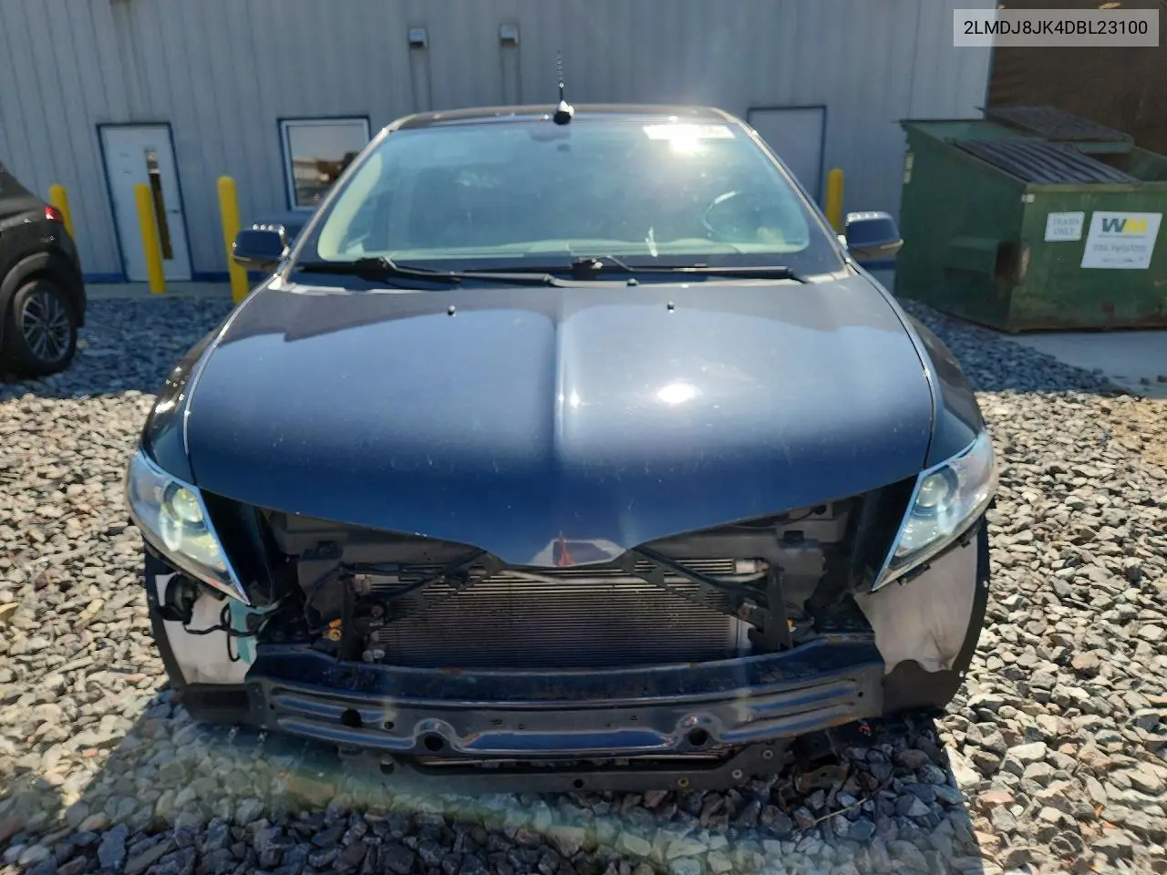 2013 Lincoln Mkx VIN: 2LMDJ8JK4DBL23100 Lot: 59685686