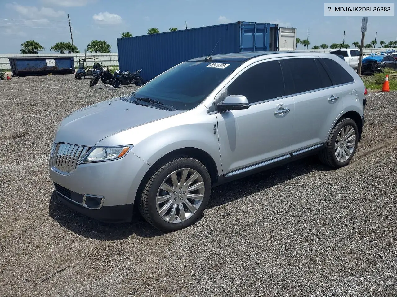 2013 Lincoln Mkx VIN: 2LMDJ6JK2DBL36383 Lot: 59920326