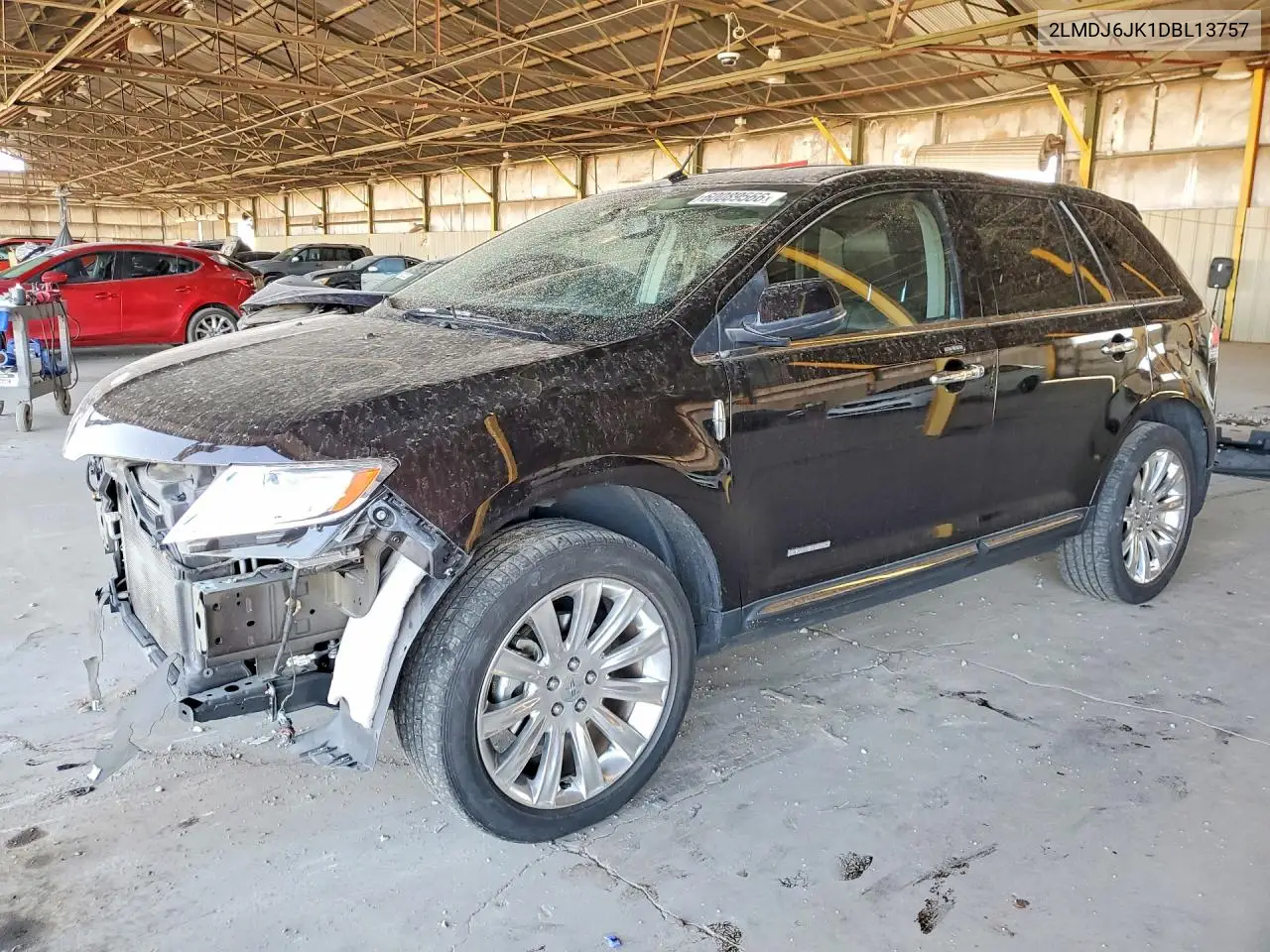 2013 Lincoln Mkx VIN: 2LMDJ6JK1DBL13757 Lot: 60089566