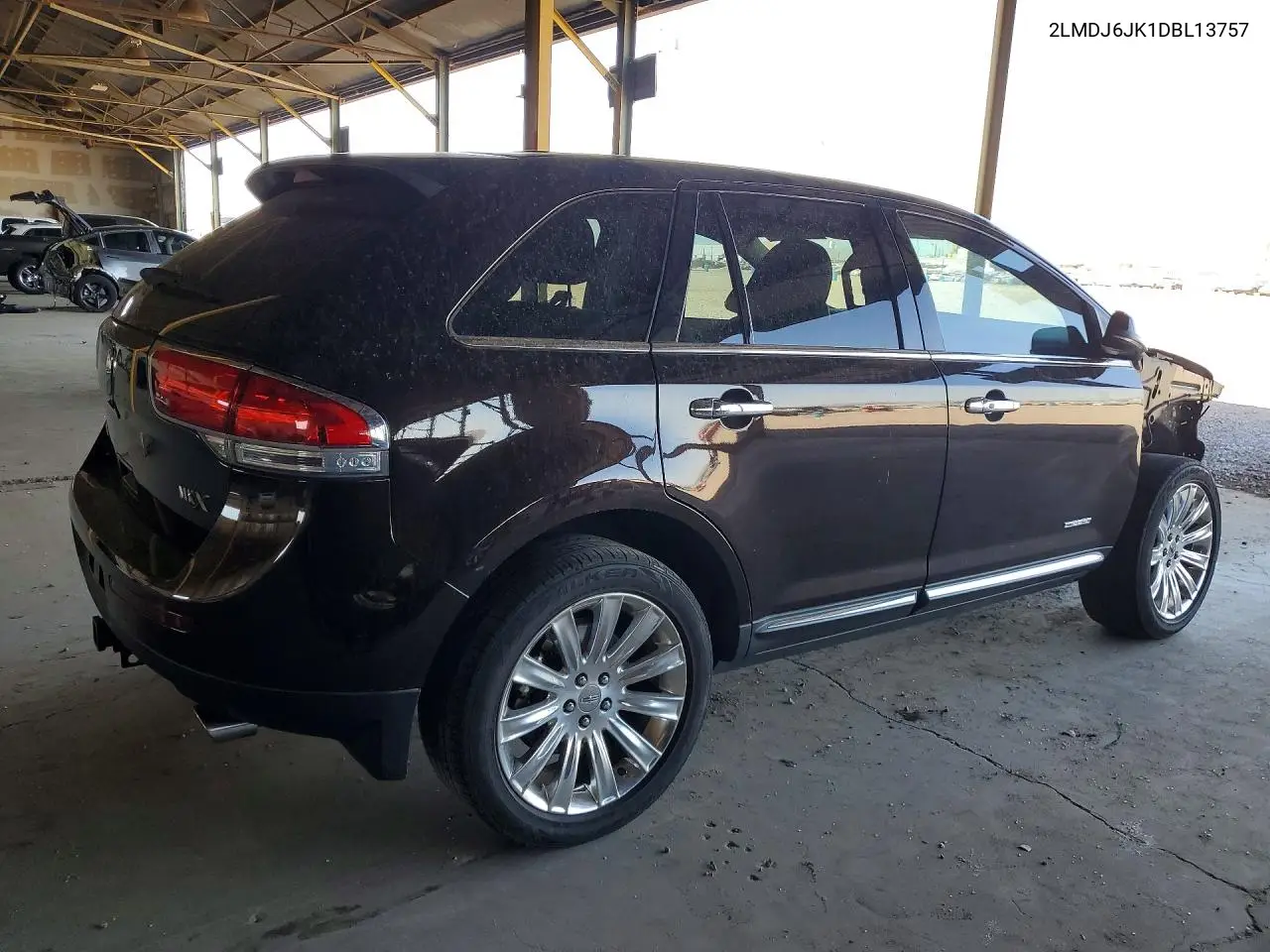 2013 Lincoln Mkx VIN: 2LMDJ6JK1DBL13757 Lot: 60089566