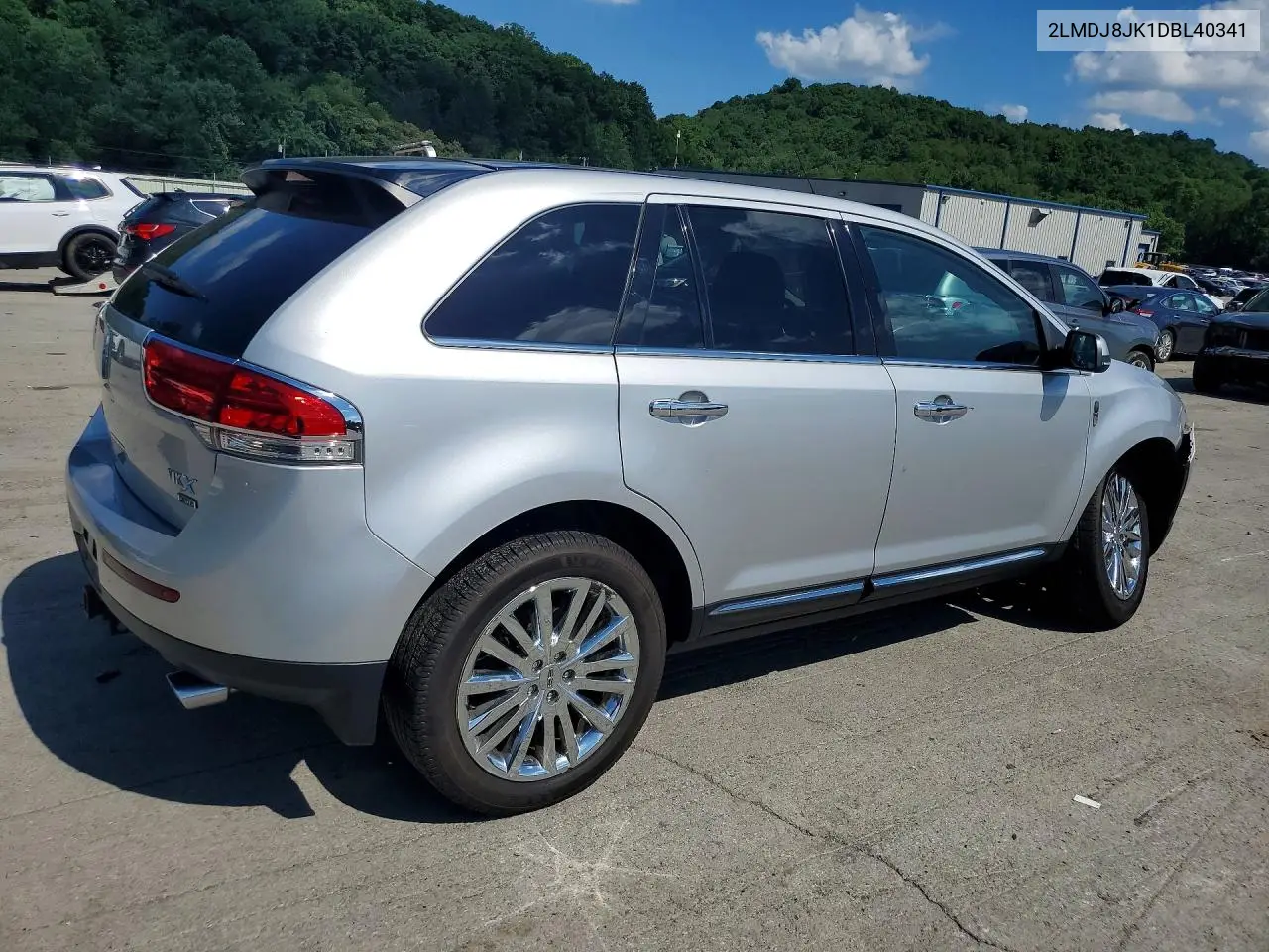 2013 Lincoln Mkx VIN: 2LMDJ8JK1DBL40341 Lot: 60199186