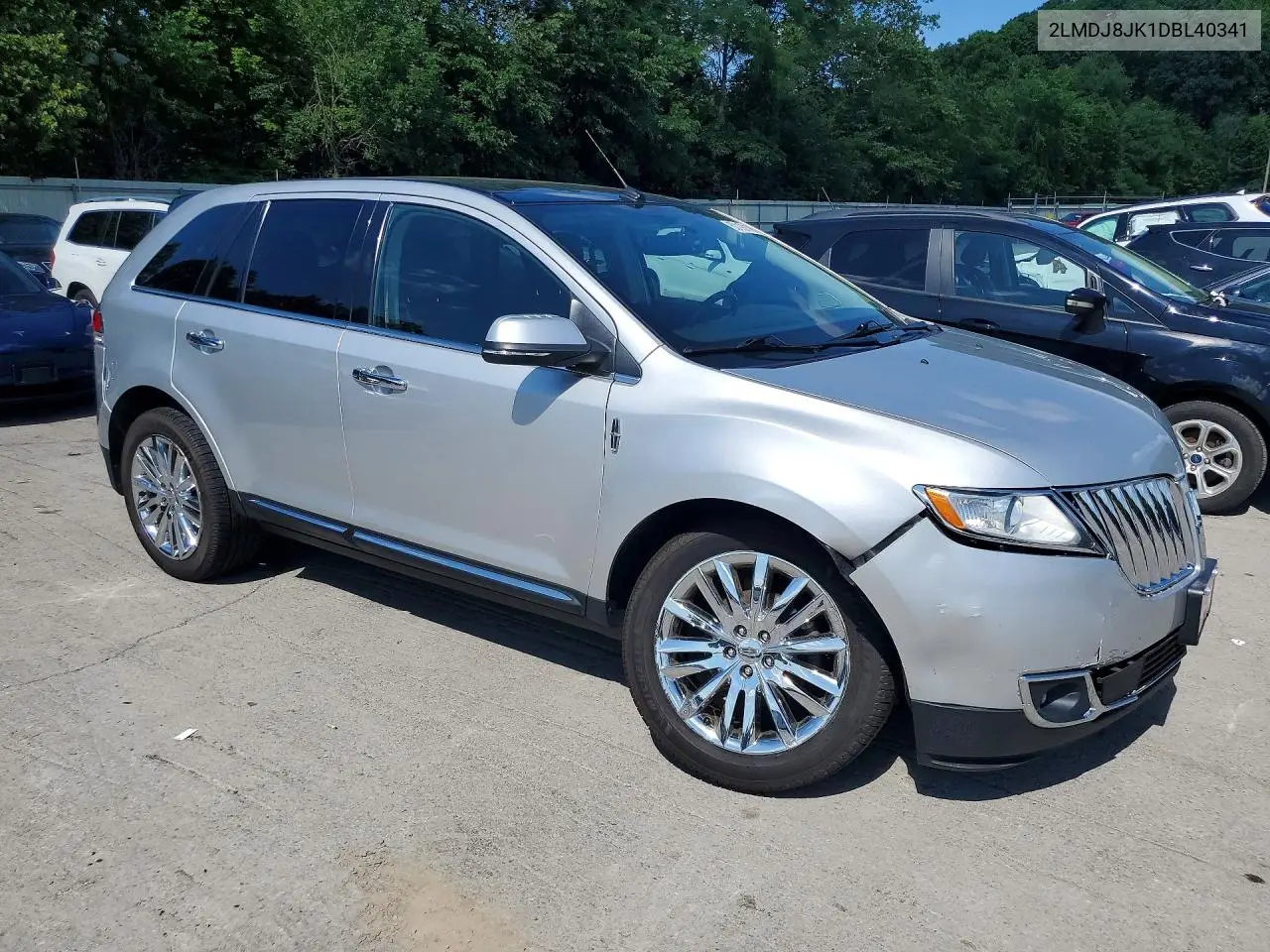 2013 Lincoln Mkx VIN: 2LMDJ8JK1DBL40341 Lot: 60199186