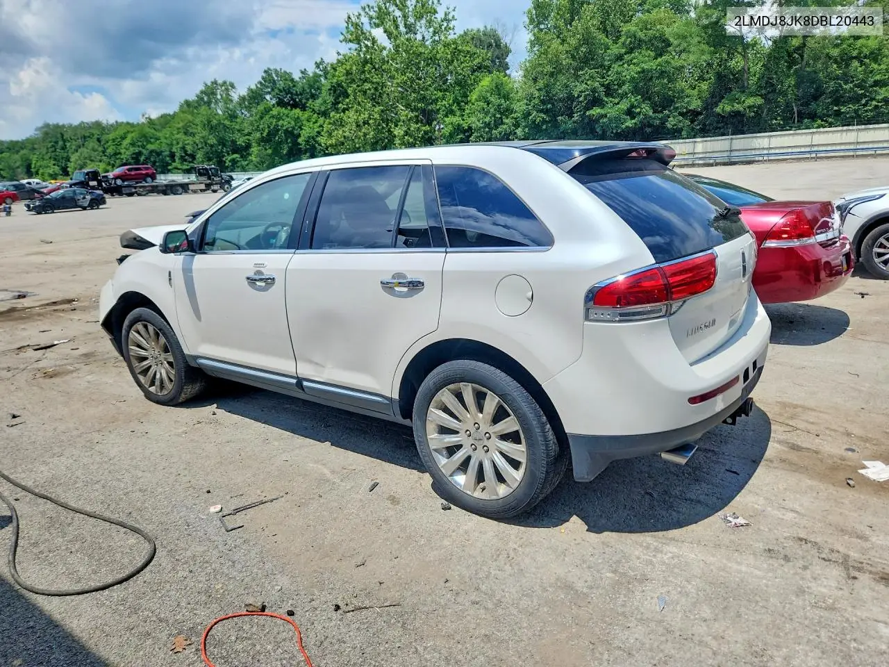 2013 Lincoln Mkx VIN: 2LMDJ8JK8DBL20443 Lot: 60240706