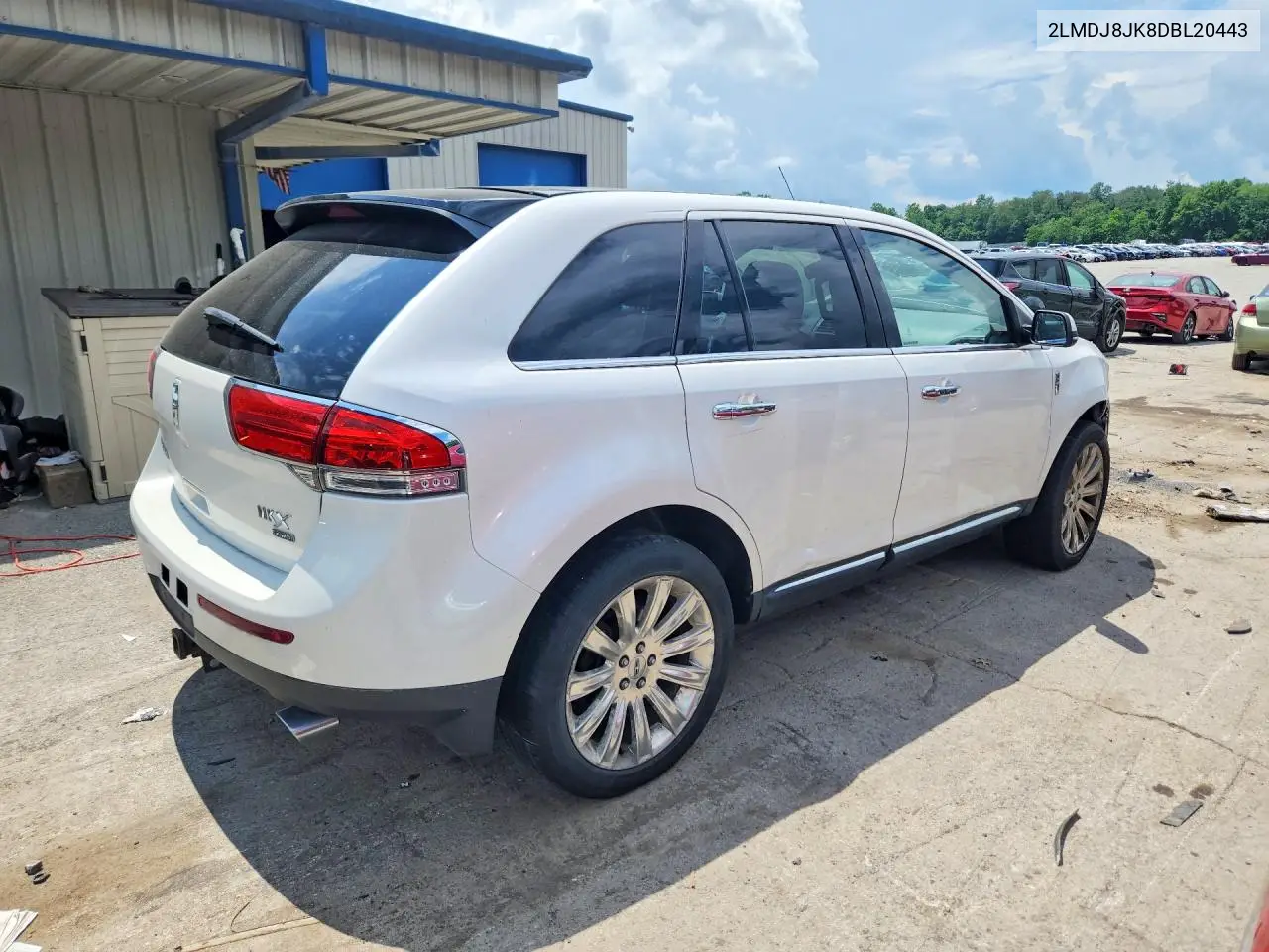 2013 Lincoln Mkx VIN: 2LMDJ8JK8DBL20443 Lot: 60240706