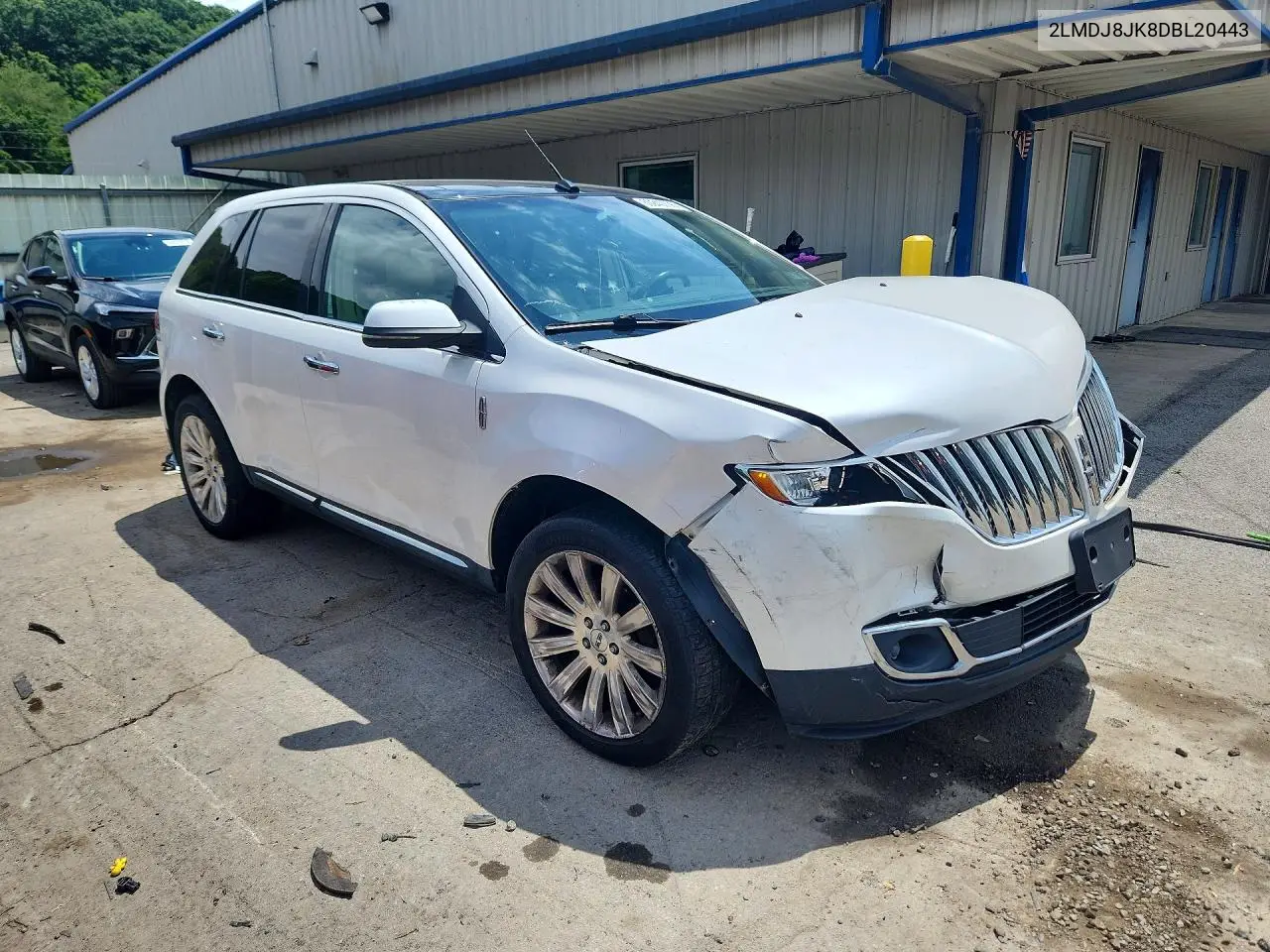 2013 Lincoln Mkx VIN: 2LMDJ8JK8DBL20443 Lot: 60240706