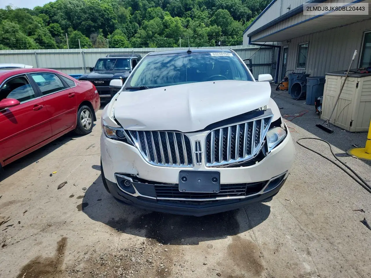 2013 Lincoln Mkx VIN: 2LMDJ8JK8DBL20443 Lot: 60240706