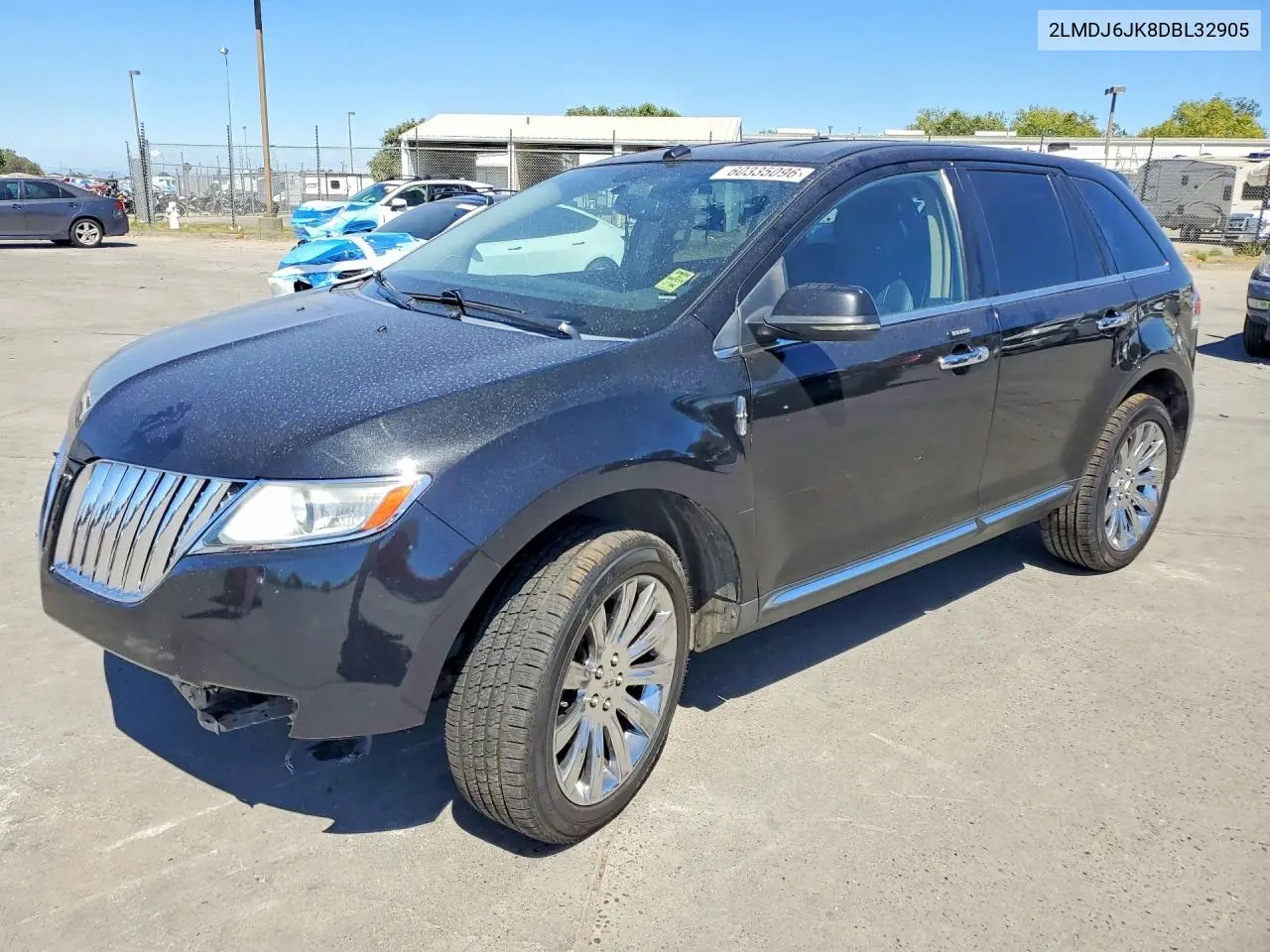 2013 Lincoln Mkx VIN: 2LMDJ6JK8DBL32905 Lot: 60335096