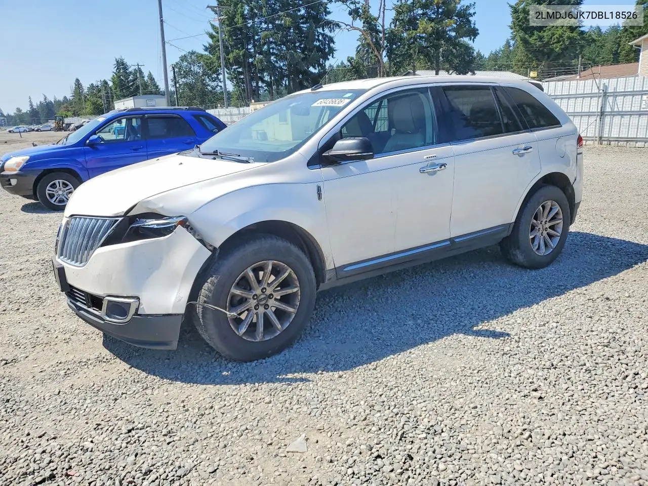 2013 Lincoln Mkx VIN: 2LMDJ6JK7DBL18526 Lot: 60436636