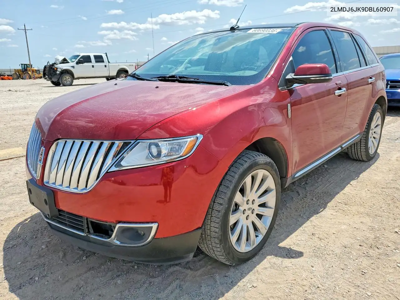 2013 Lincoln Mkx VIN: 2LMDJ6JK9DBL60907 Lot: 60690036