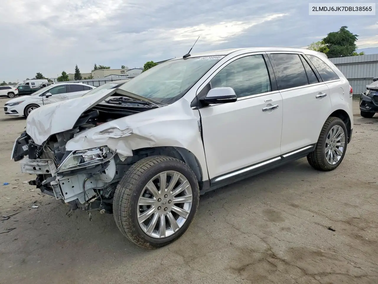 2013 Lincoln Mkx VIN: 2LMDJ6JK7DBL38565 Lot: 60799946