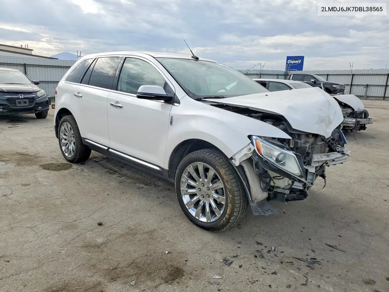 2013 Lincoln Mkx VIN: 2LMDJ6JK7DBL38565 Lot: 60799946