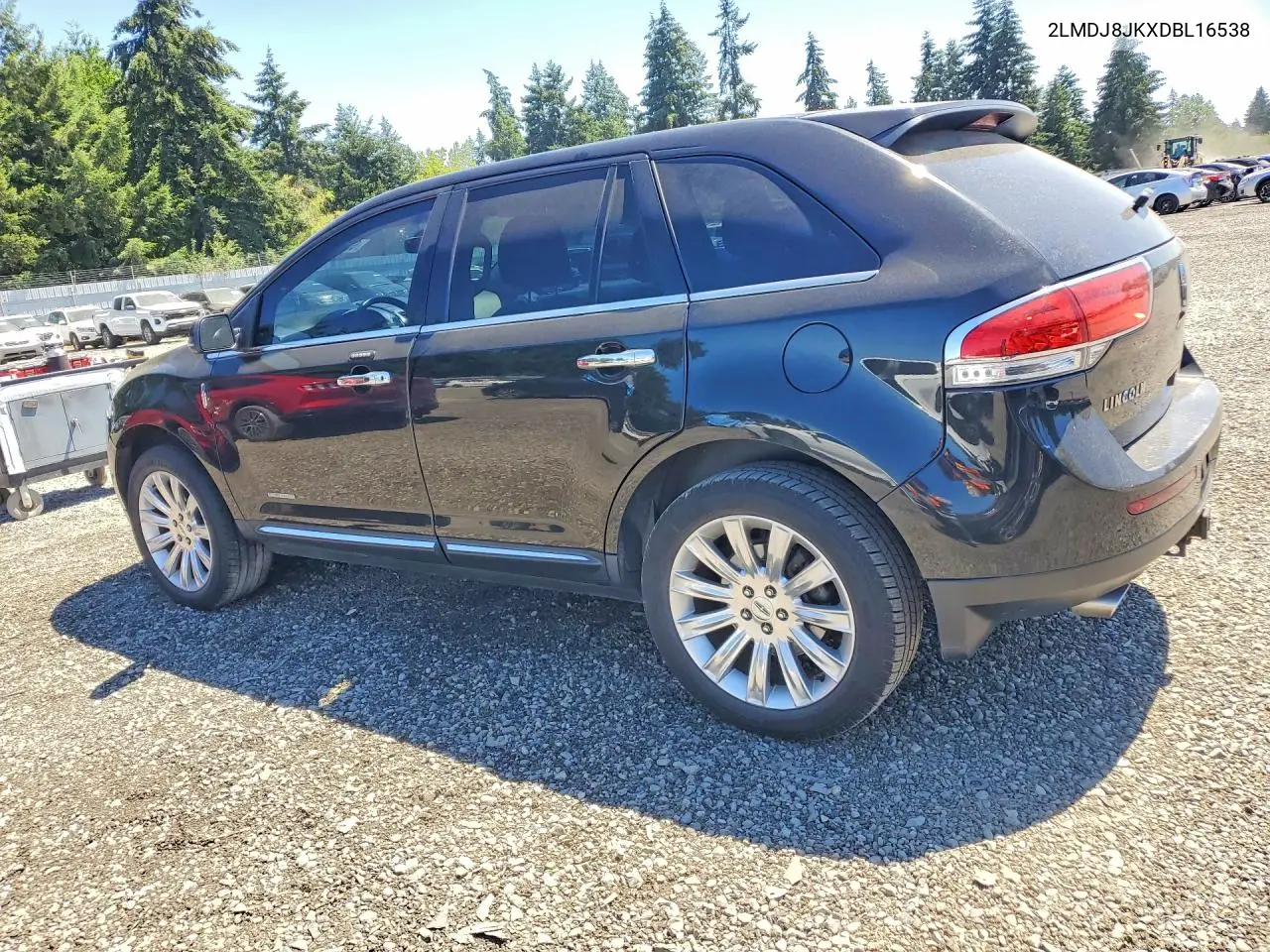2013 Lincoln Mkx VIN: 2LMDJ8JKXDBL16538 Lot: 60961626
