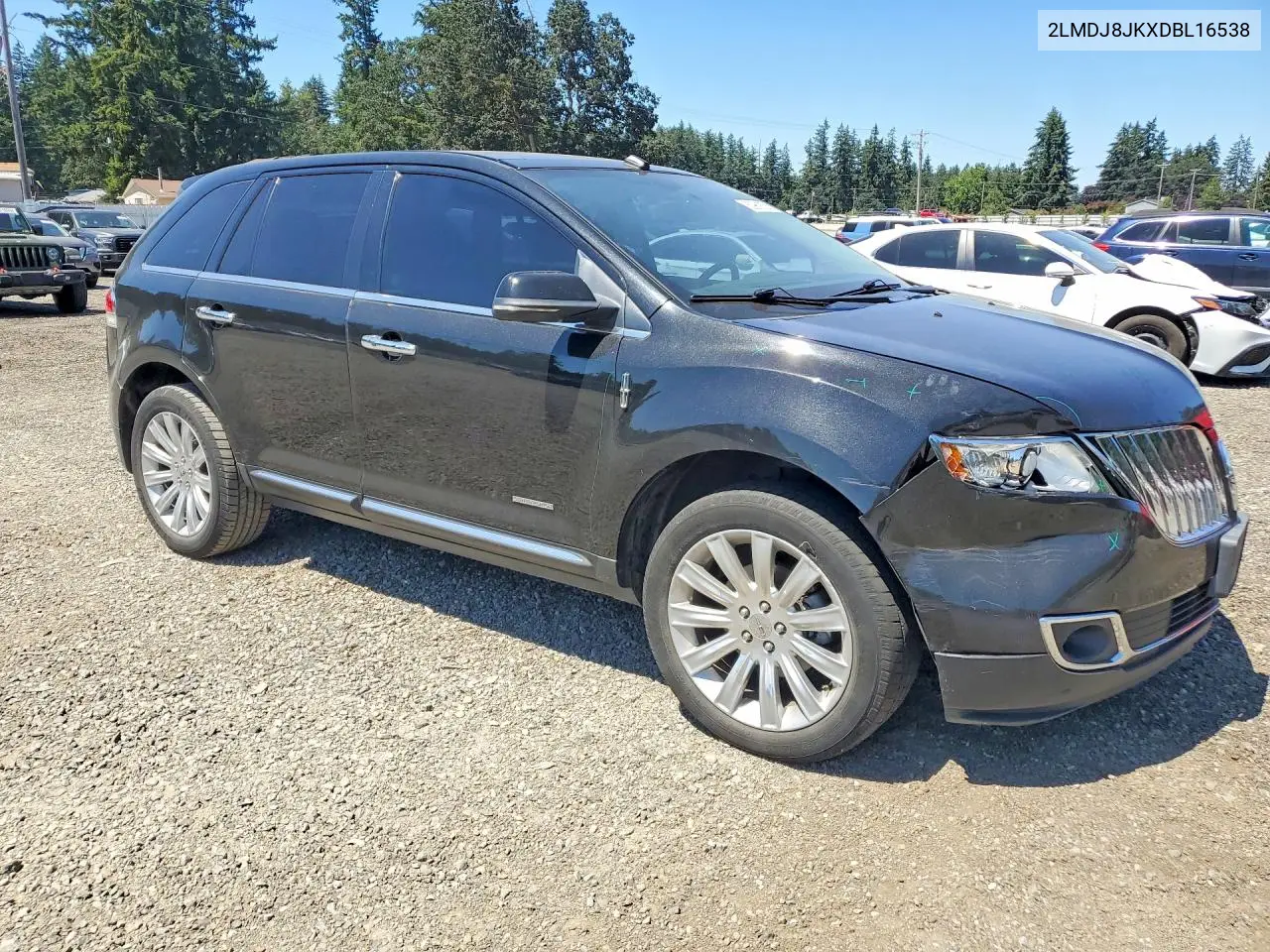 2013 Lincoln Mkx VIN: 2LMDJ8JKXDBL16538 Lot: 60961626