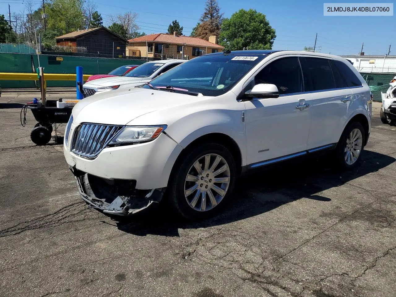 2013 Lincoln Mkx VIN: 2LMDJ8JK4DBL07060 Lot: 61219076
