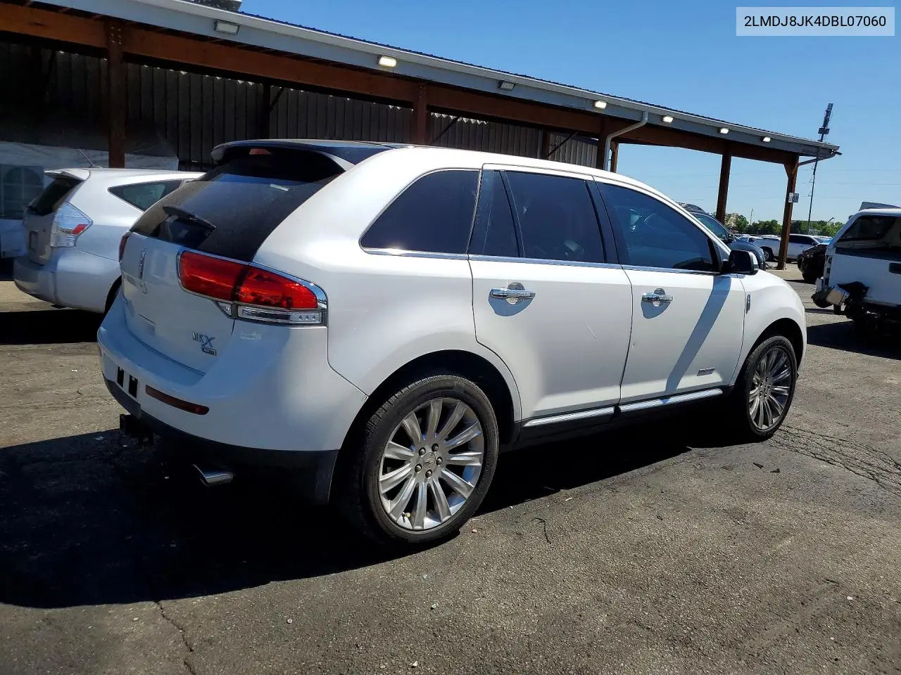 2013 Lincoln Mkx VIN: 2LMDJ8JK4DBL07060 Lot: 61219076