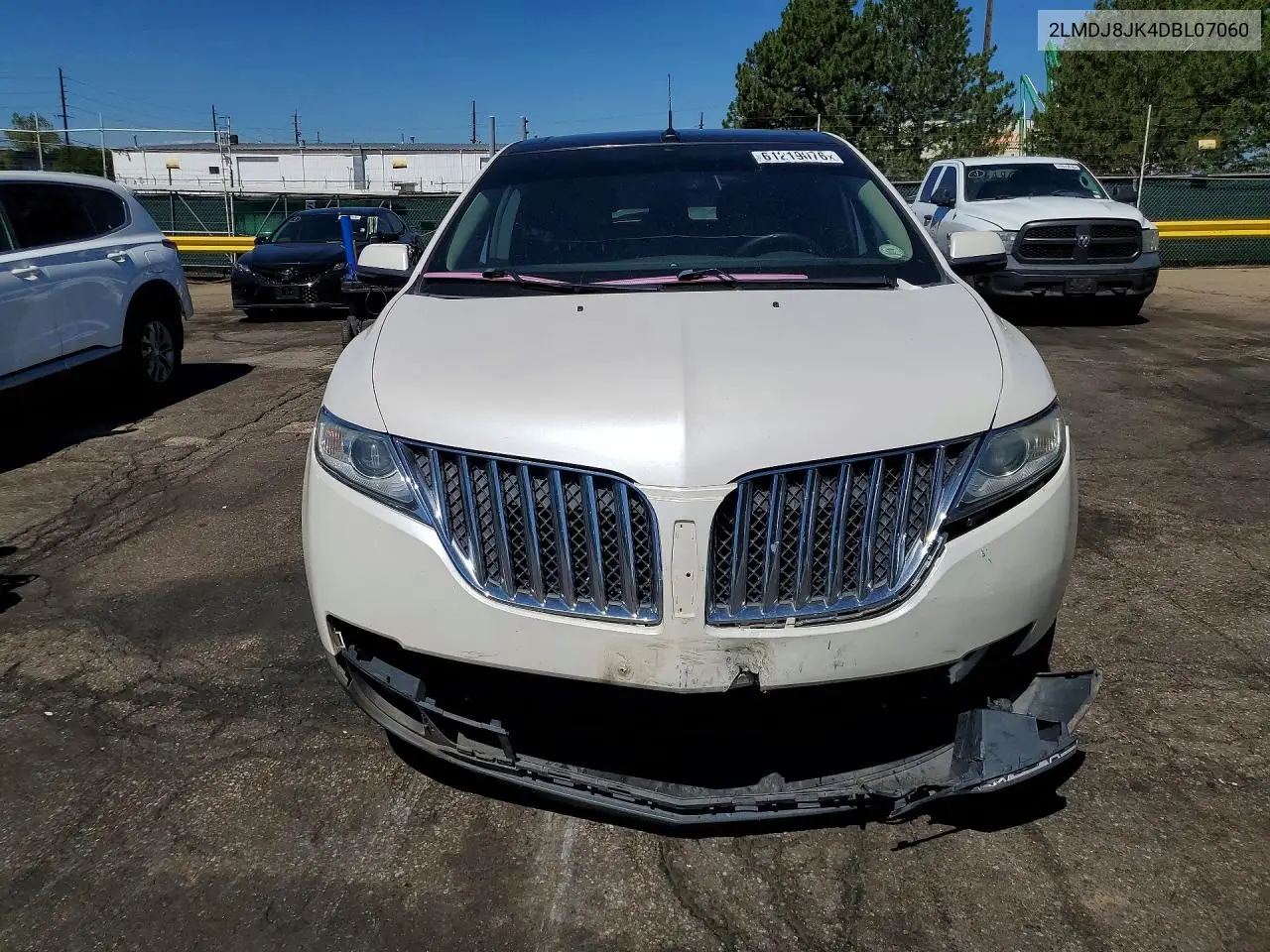 2013 Lincoln Mkx VIN: 2LMDJ8JK4DBL07060 Lot: 61219076