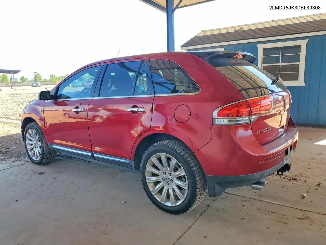 2013 Lincoln Mkx VIN: 2LMDJ6JK3DBL39308 Lot: 61238686