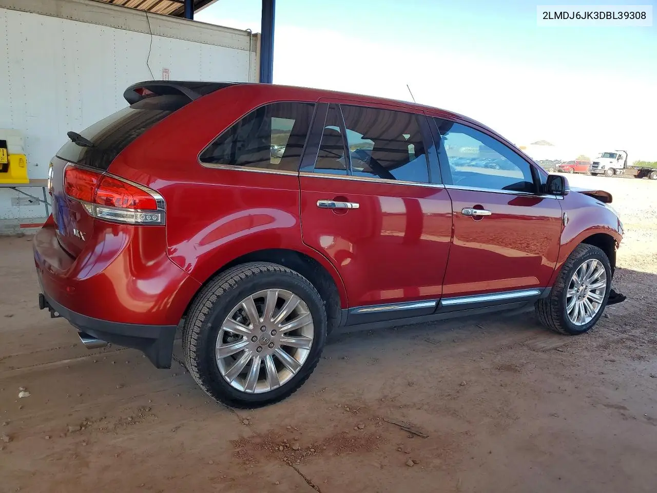 2013 Lincoln Mkx VIN: 2LMDJ6JK3DBL39308 Lot: 61238686