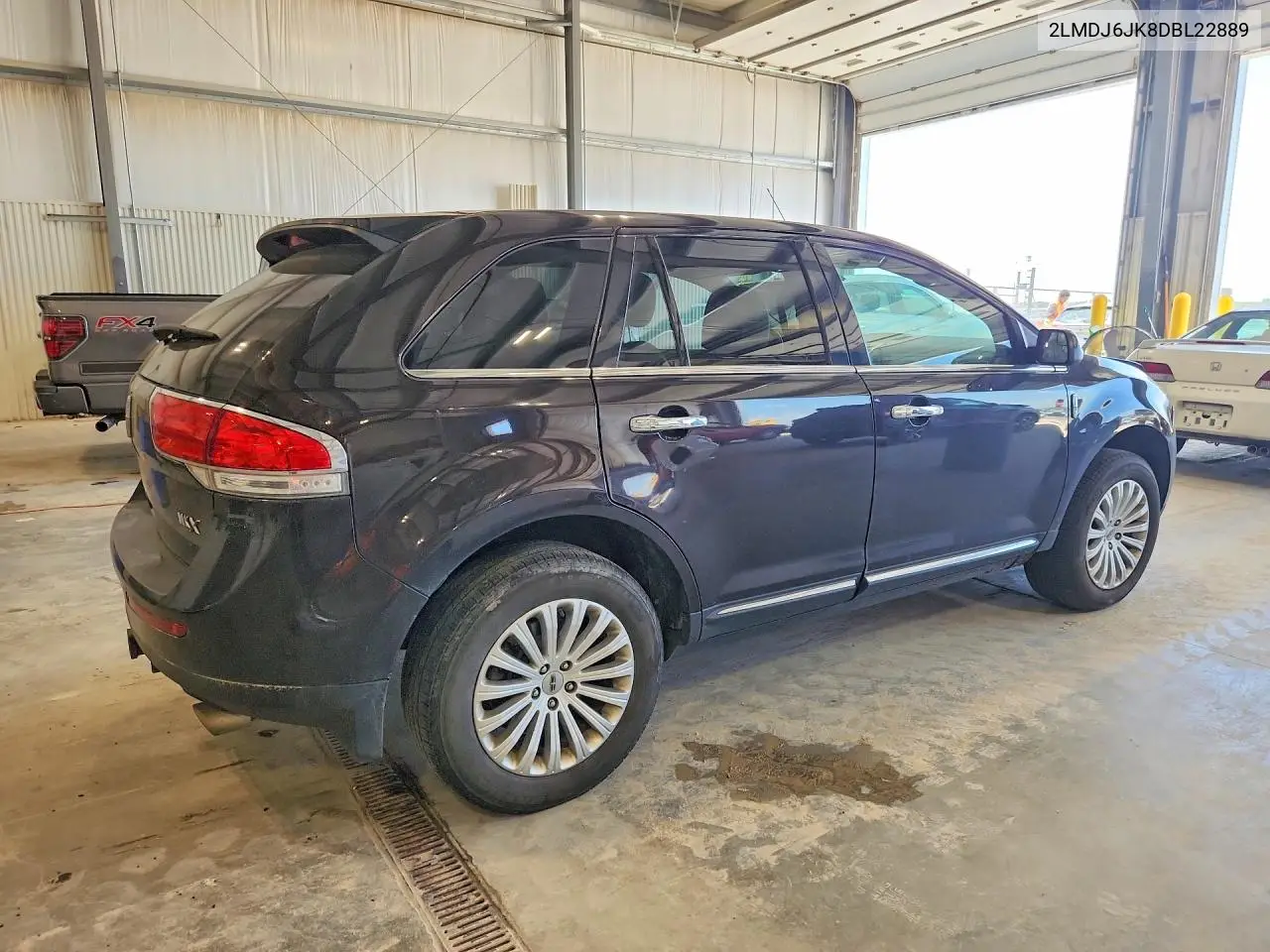 2013 Lincoln Mkx VIN: 2LMDJ6JK8DBL22889 Lot: 61572306