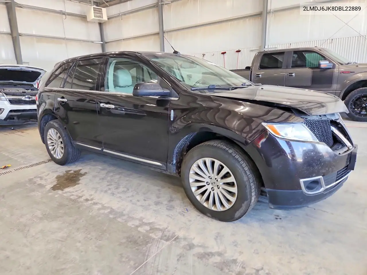 2013 Lincoln Mkx VIN: 2LMDJ6JK8DBL22889 Lot: 61572306