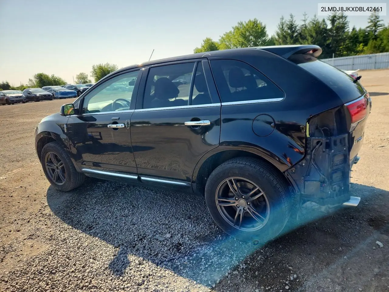 2013 Lincoln Mkx VIN: 2LMDJ8JKXDBL42461 Lot: 61837166