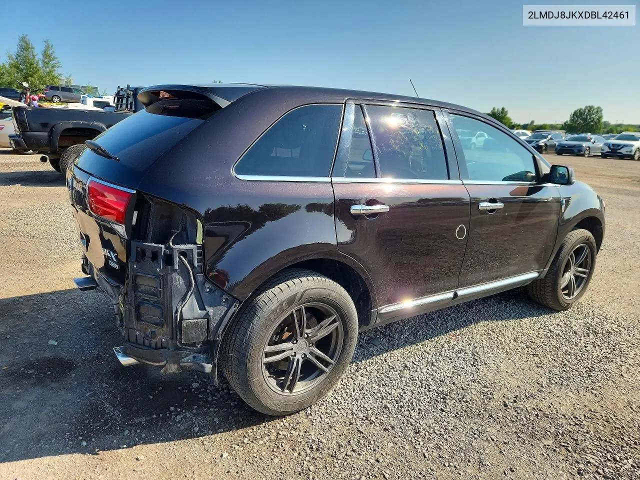 2013 Lincoln Mkx VIN: 2LMDJ8JKXDBL42461 Lot: 61837166