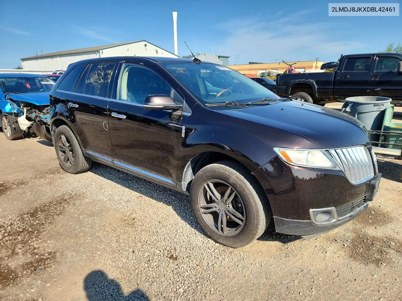 2013 Lincoln Mkx VIN: 2LMDJ8JKXDBL42461 Lot: 61837166