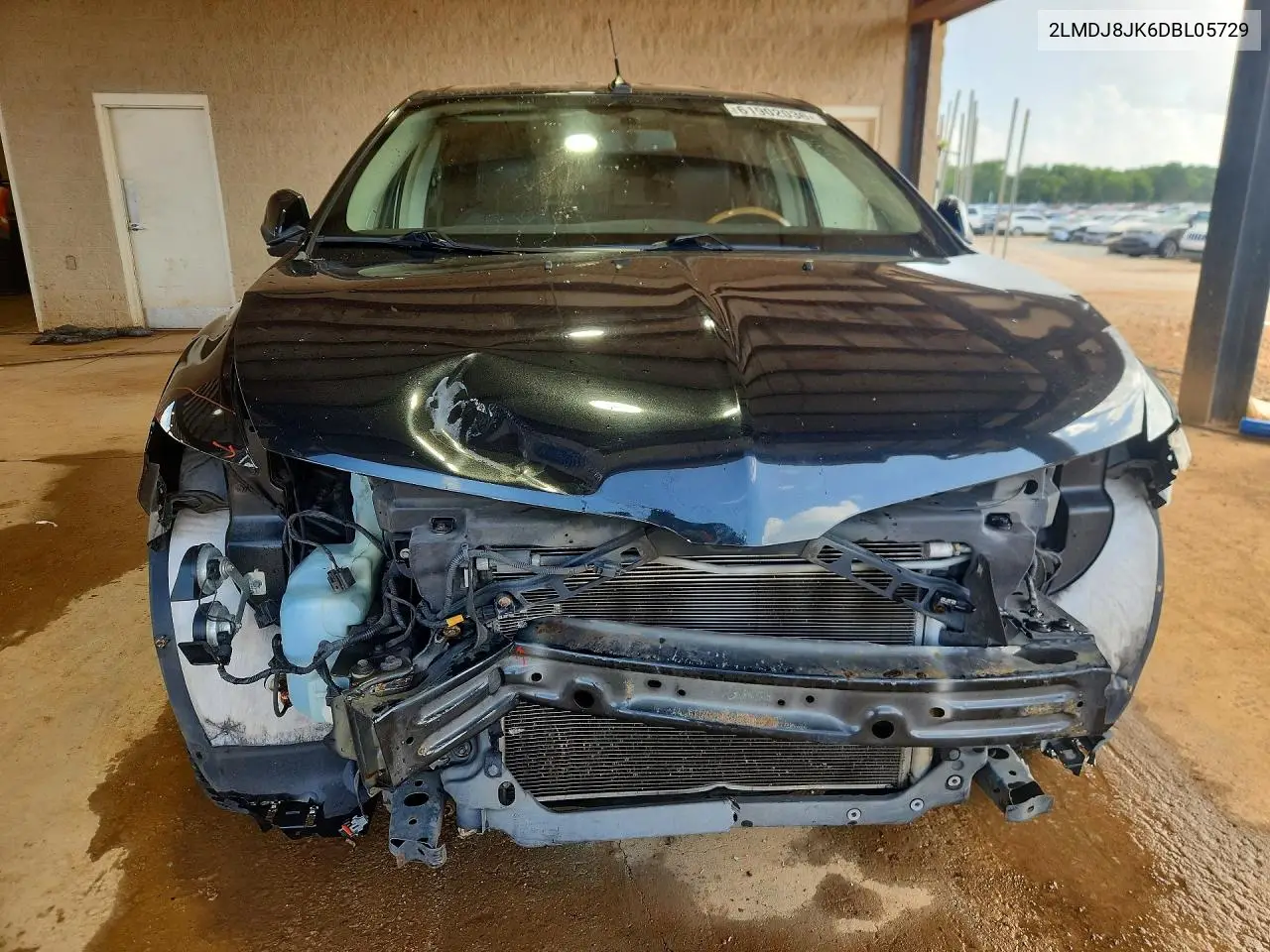 2013 Lincoln Mkx VIN: 2LMDJ8JK6DBL05729 Lot: 61902036