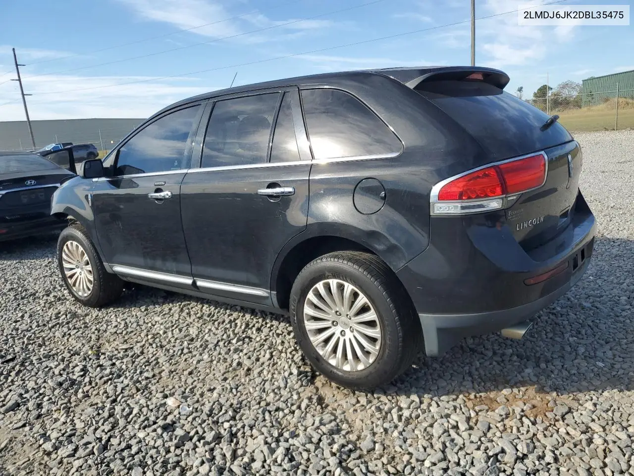 2LMDJ6JK2DBL35475 2013 Lincoln Mkx