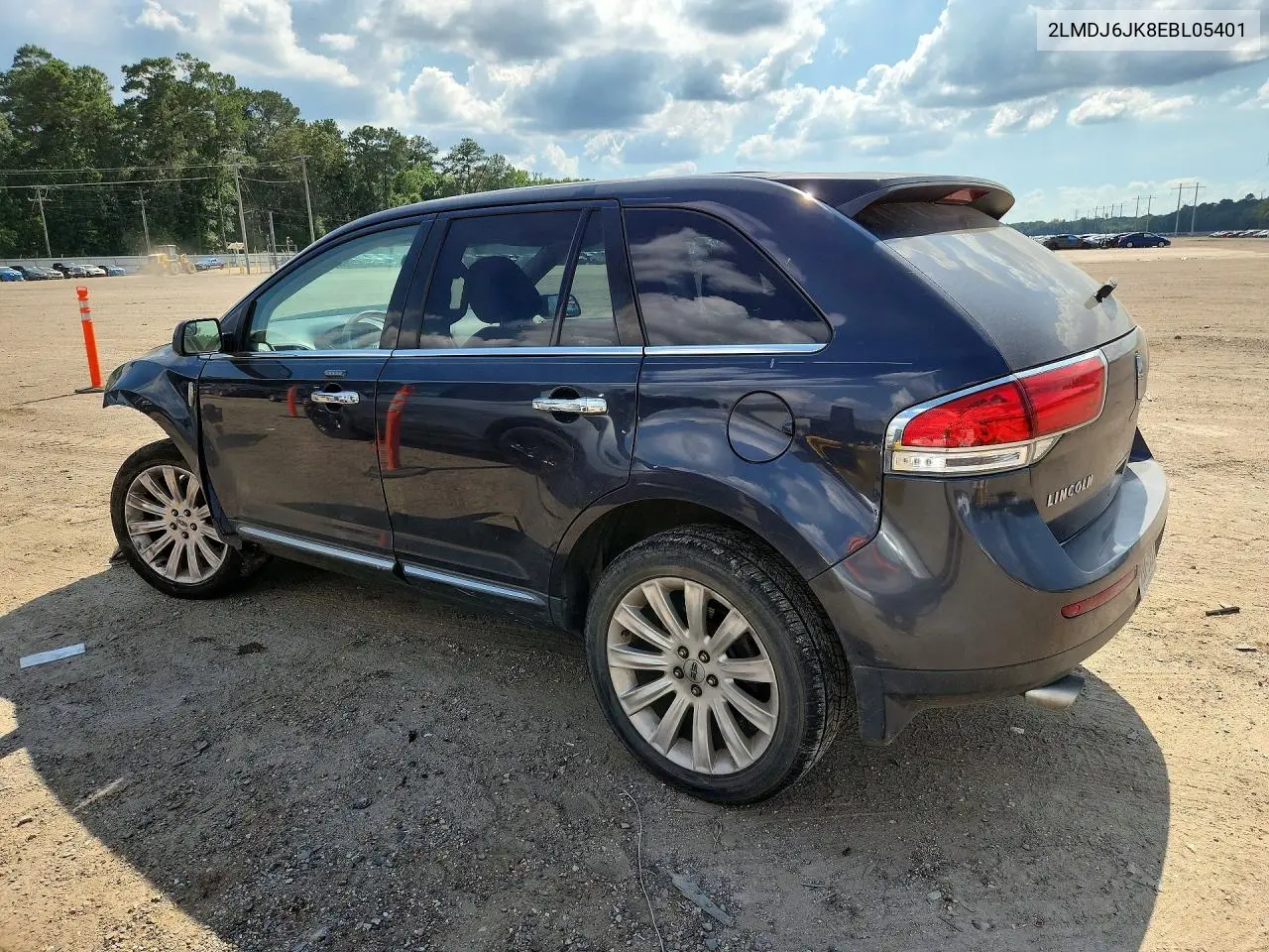 2014 Lincoln Mkx VIN: 2LMDJ6JK8EBL05401 Lot: 57297986