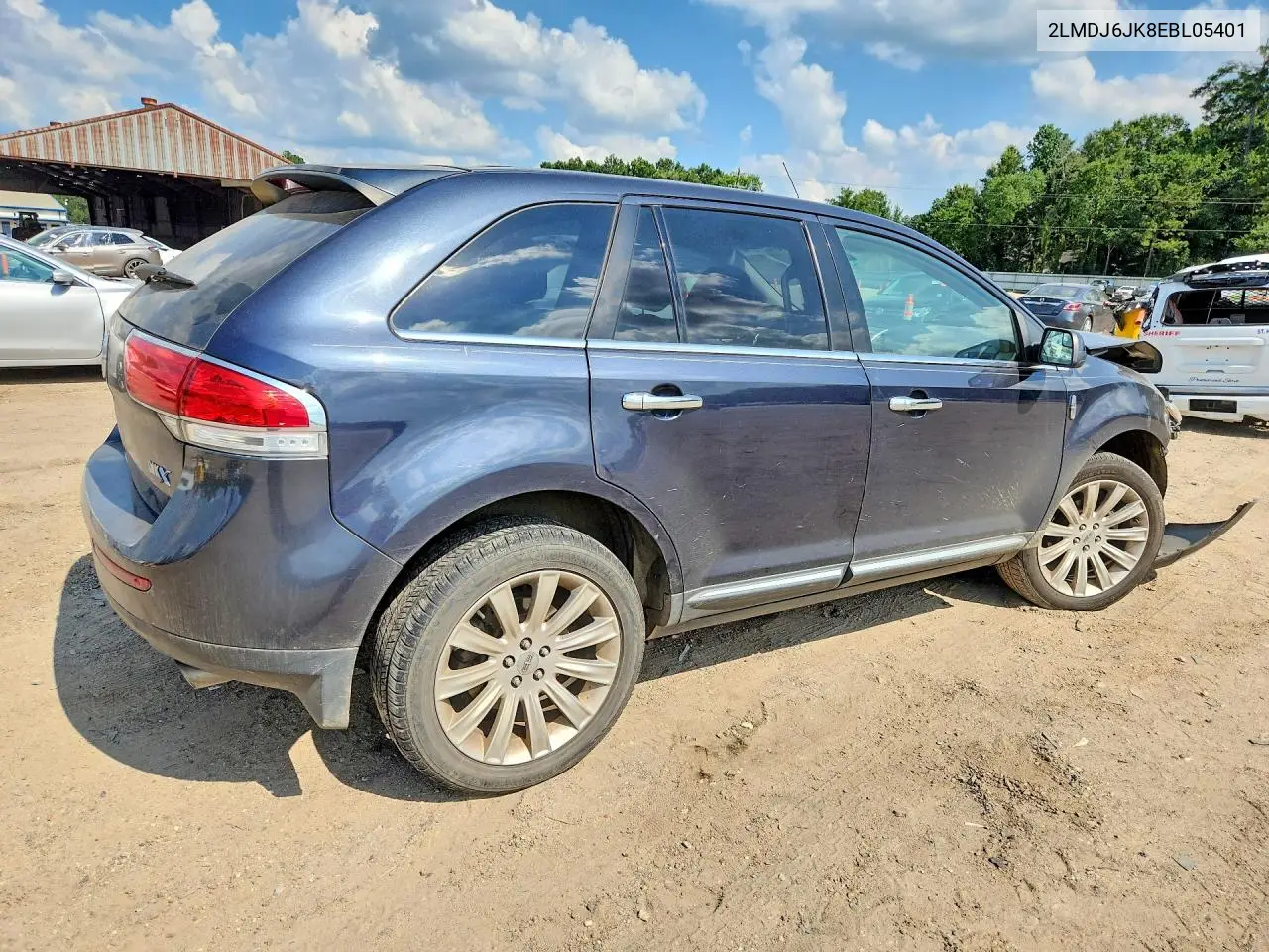 2014 Lincoln Mkx VIN: 2LMDJ6JK8EBL05401 Lot: 57297986
