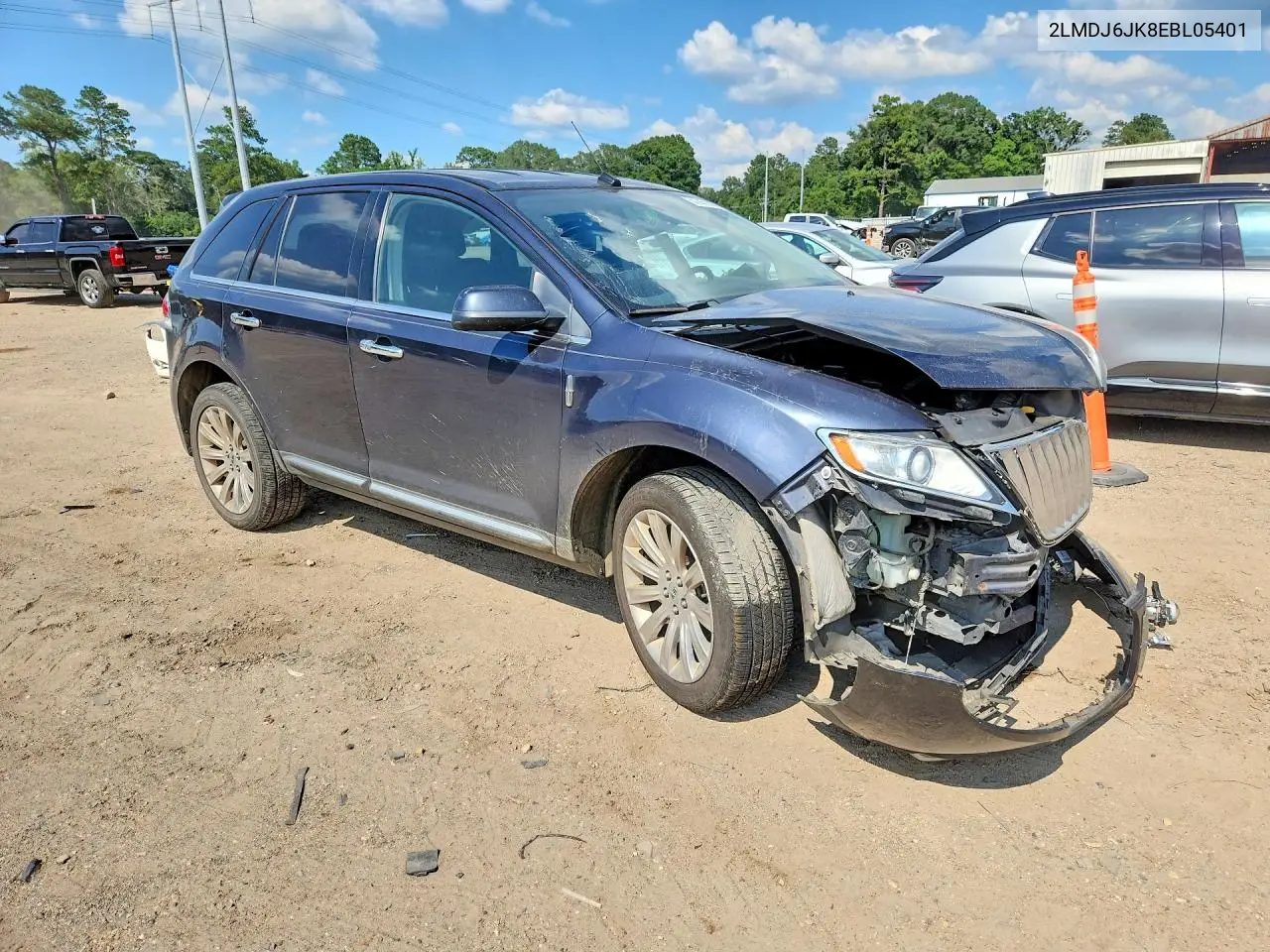 2014 Lincoln Mkx VIN: 2LMDJ6JK8EBL05401 Lot: 57297986