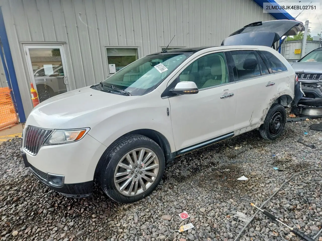 2014 Lincoln Mkx VIN: 2LMDJ8JK4EBL02751 Lot: 58137066